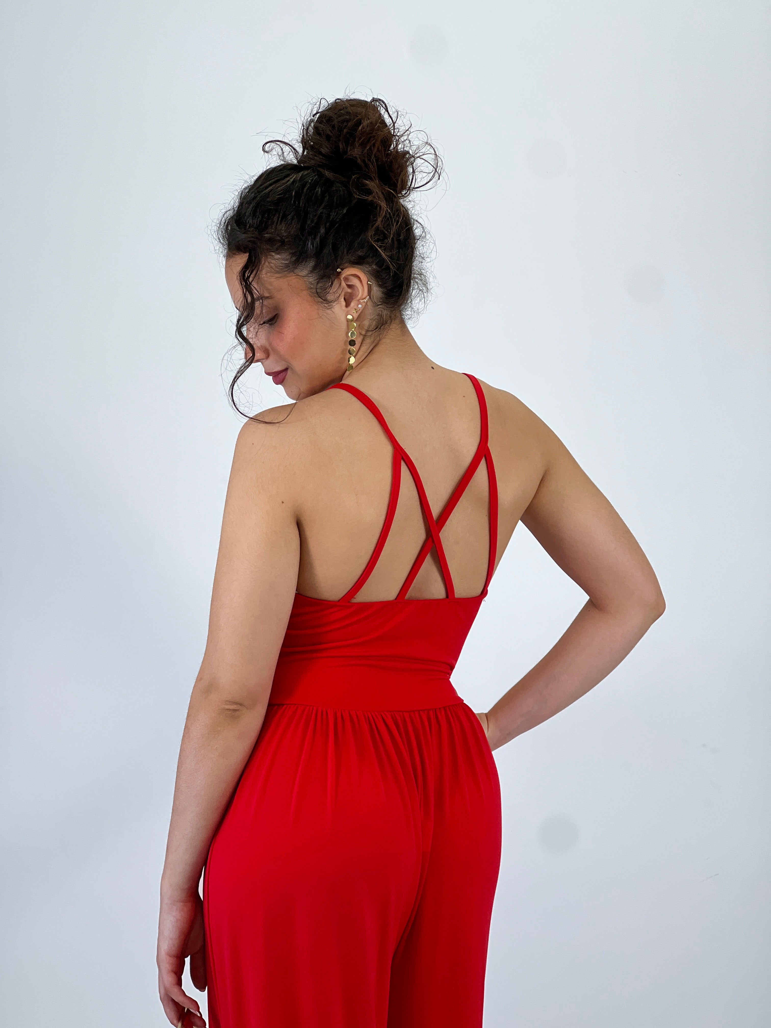 Mono espalda cruzada