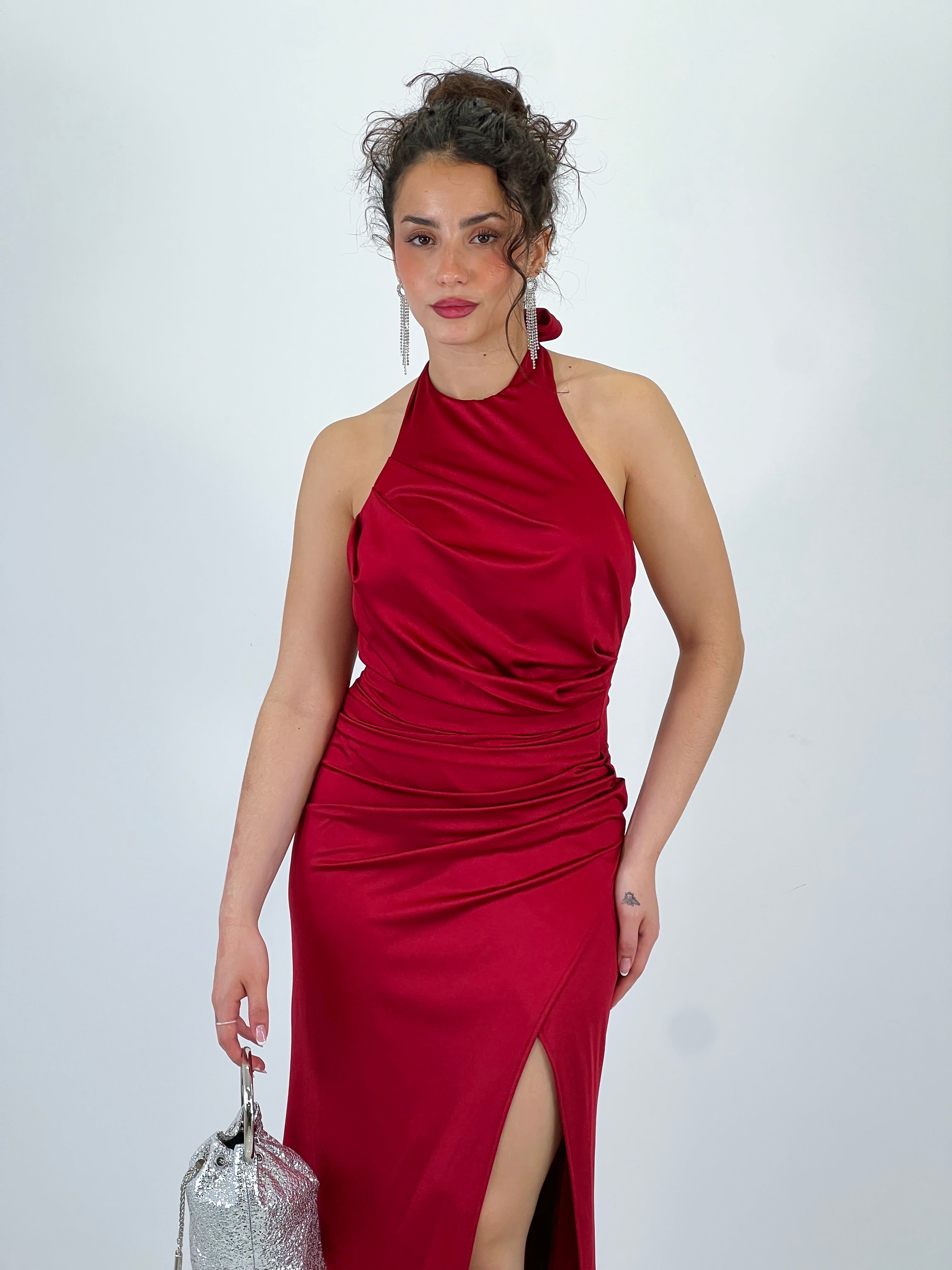 Vestido halter Rebeca