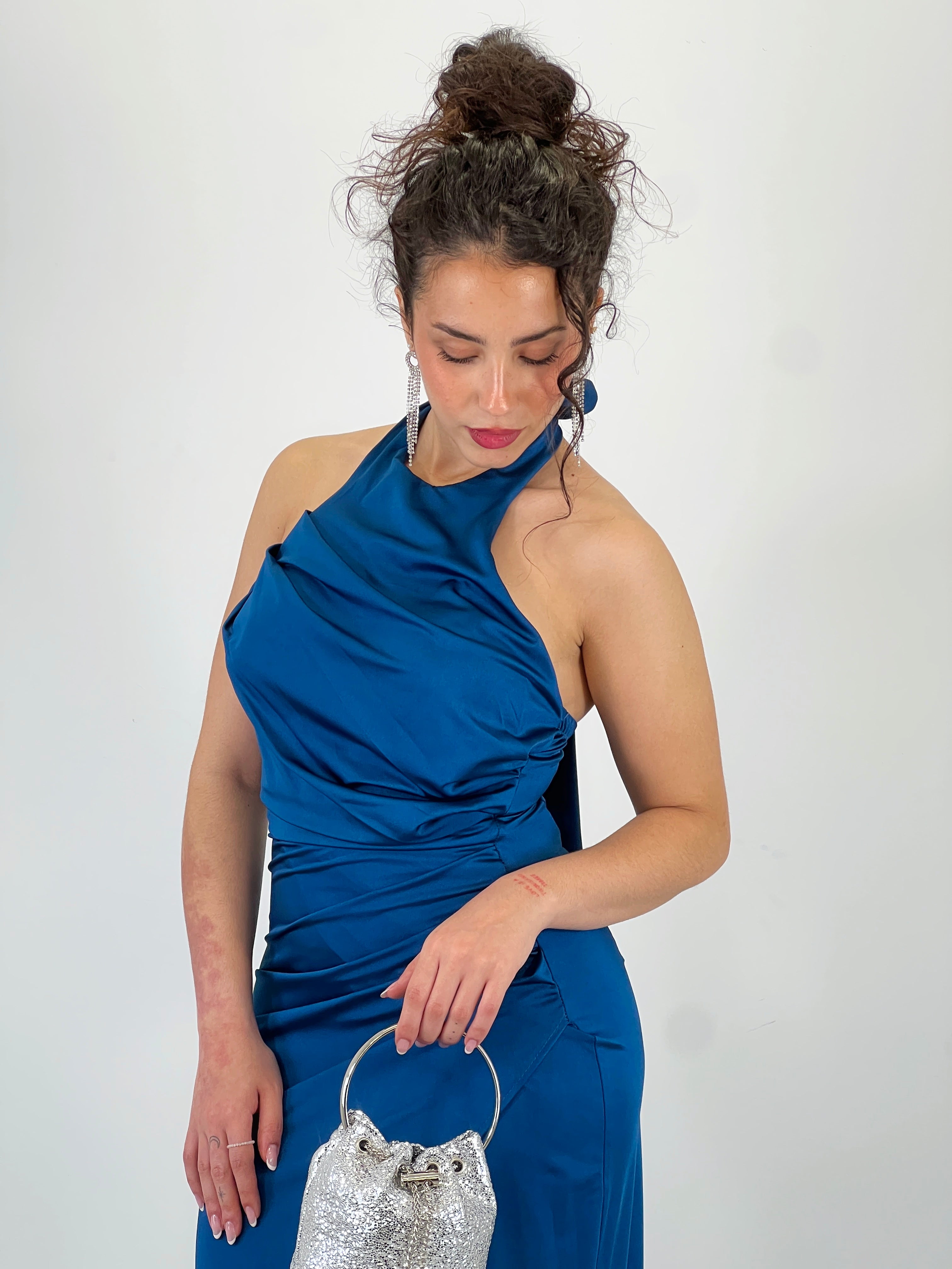 Vestido halter Rebeca