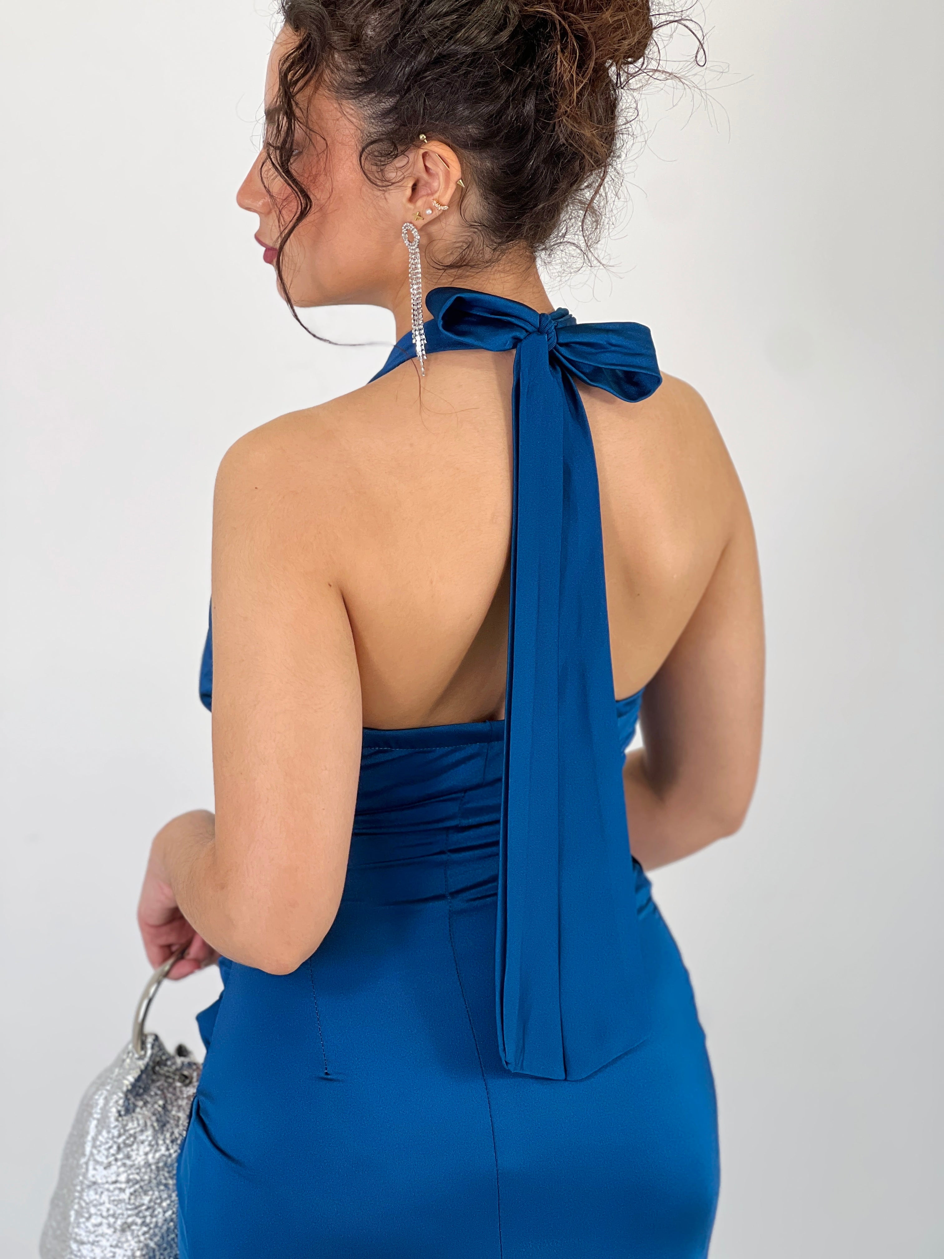 Vestido halter Rebeca