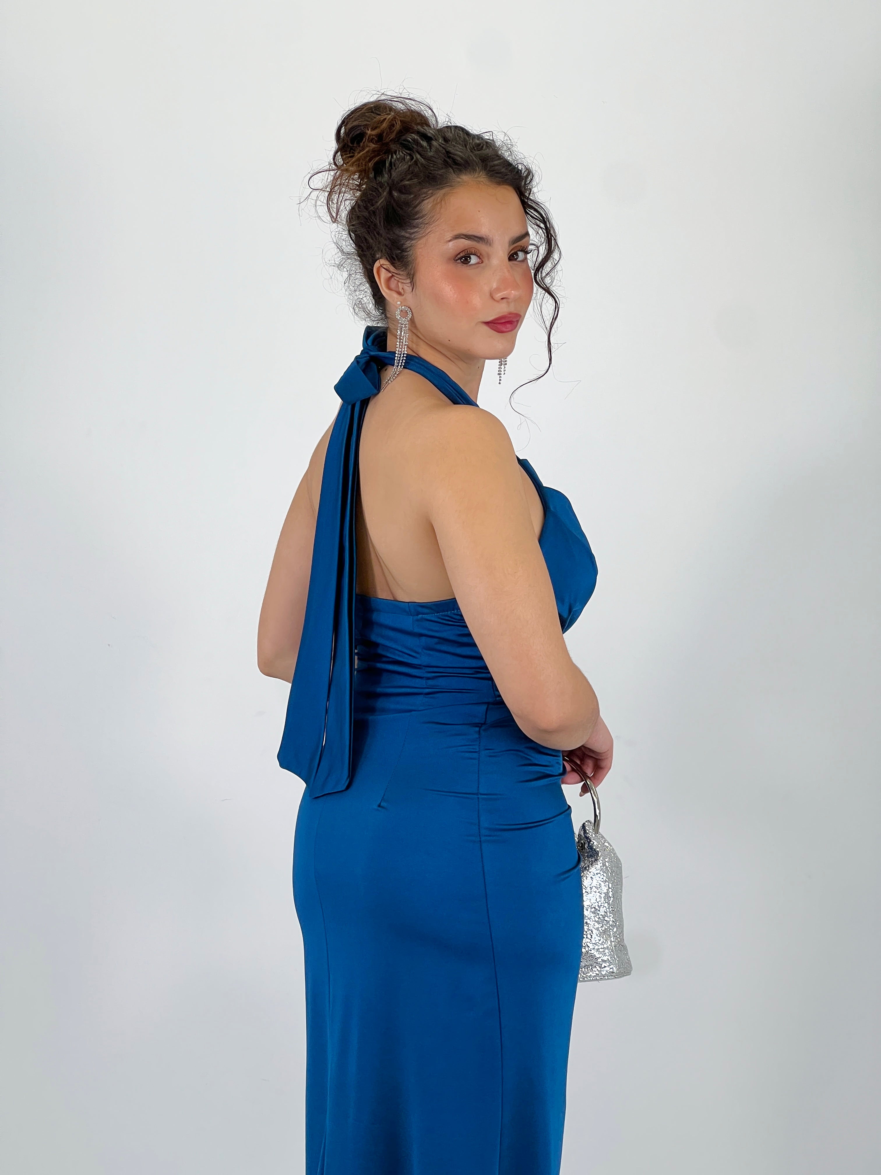 Vestido halter Rebeca