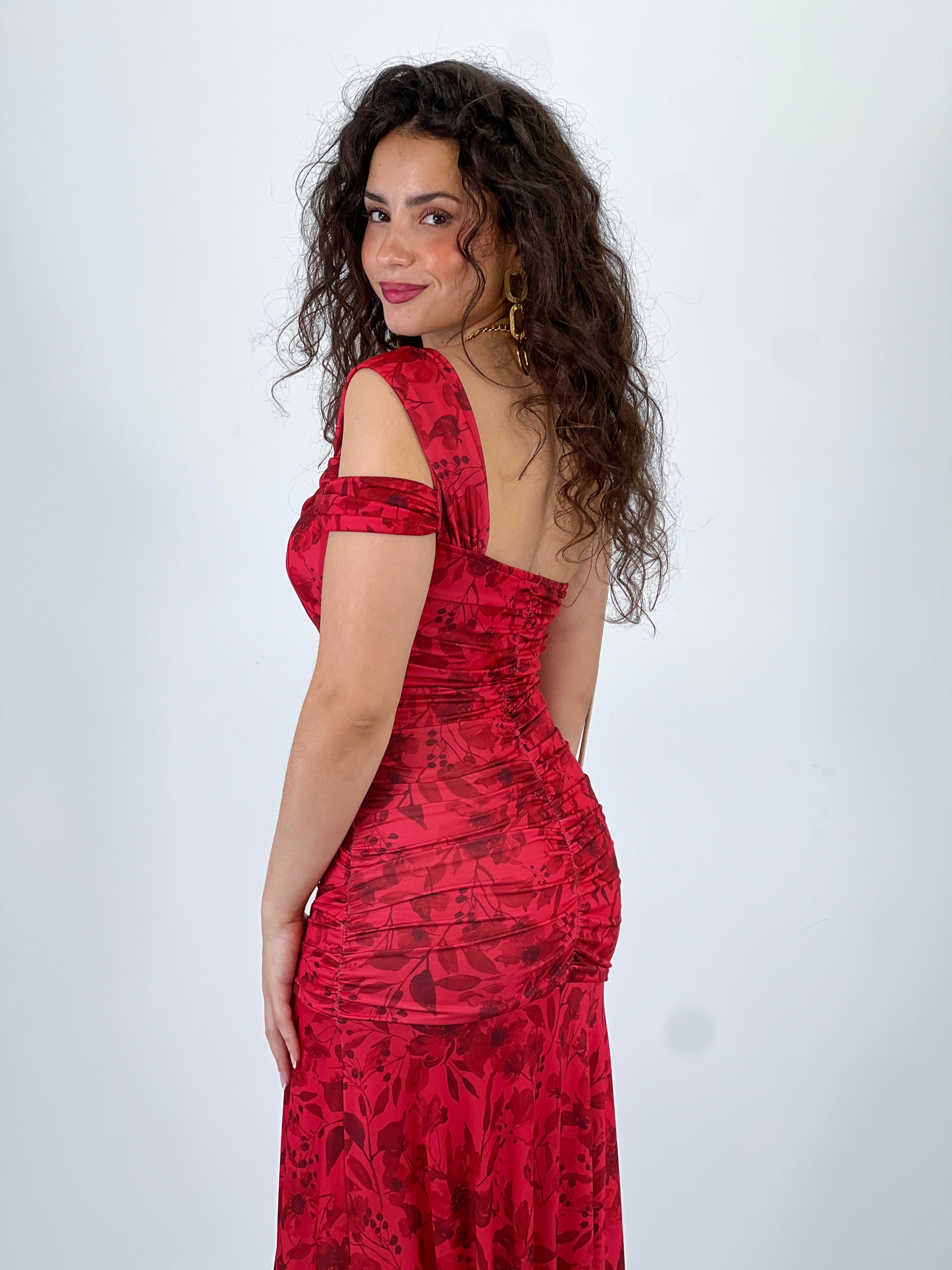 Vestido estampado Olivia