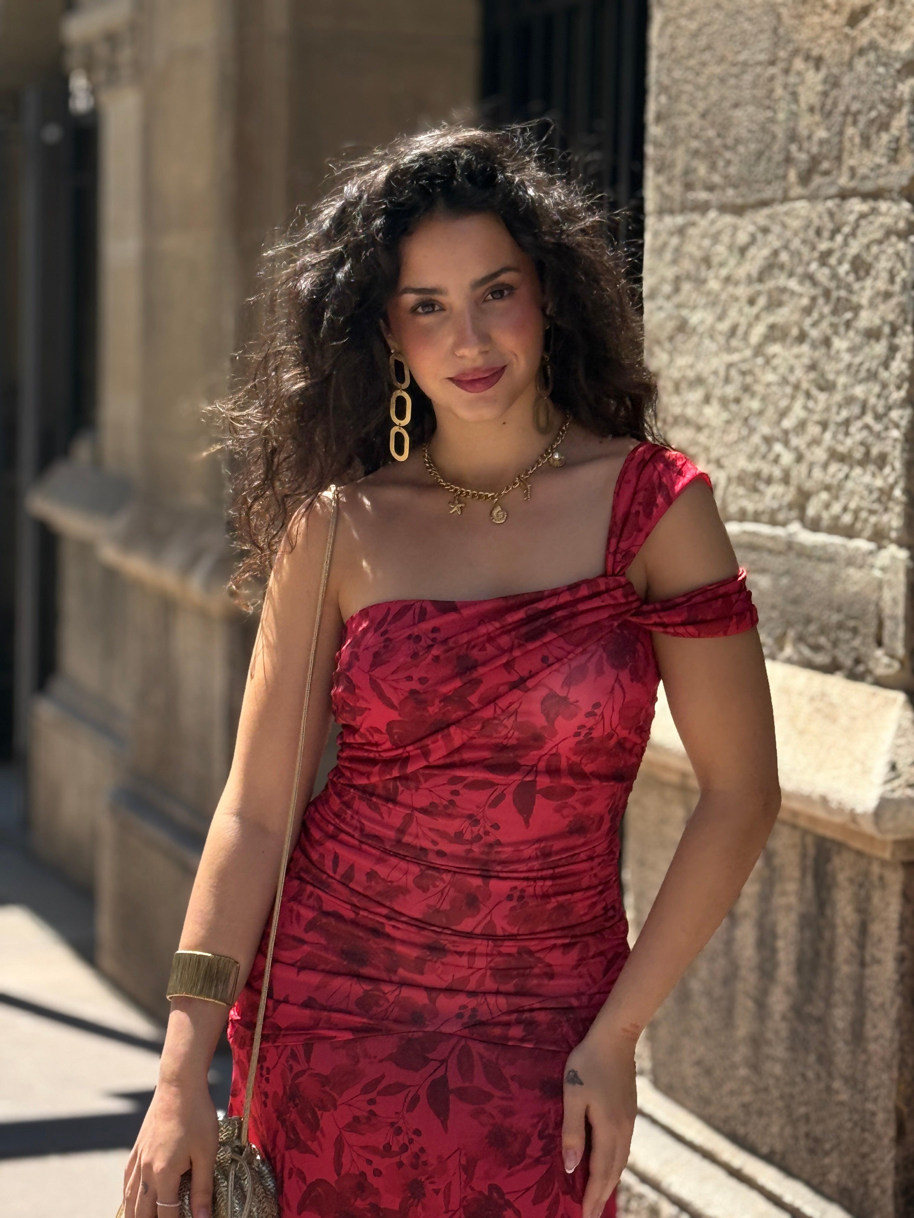 Vestido estampado Olivia