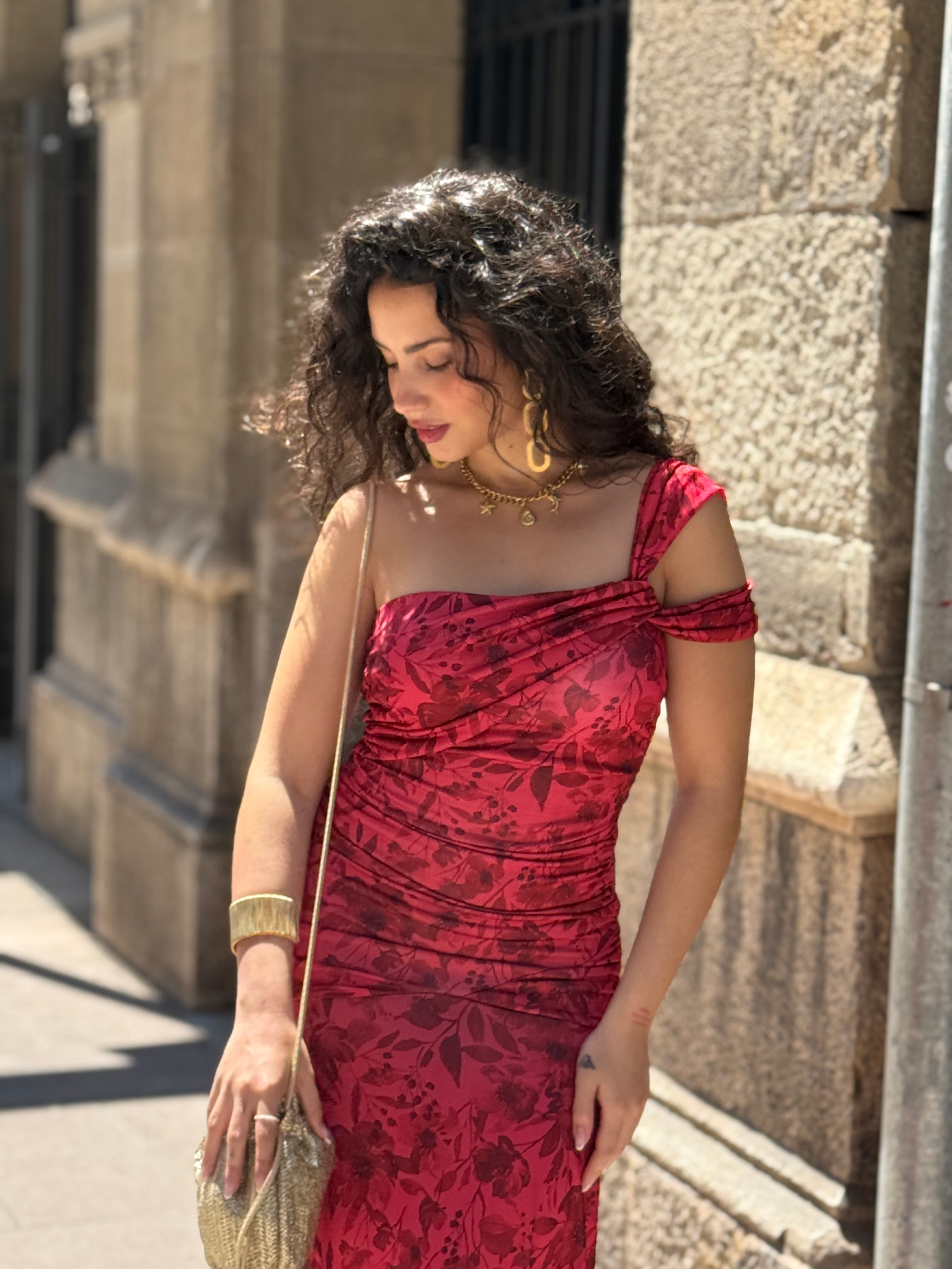 Vestido estampado Olivia