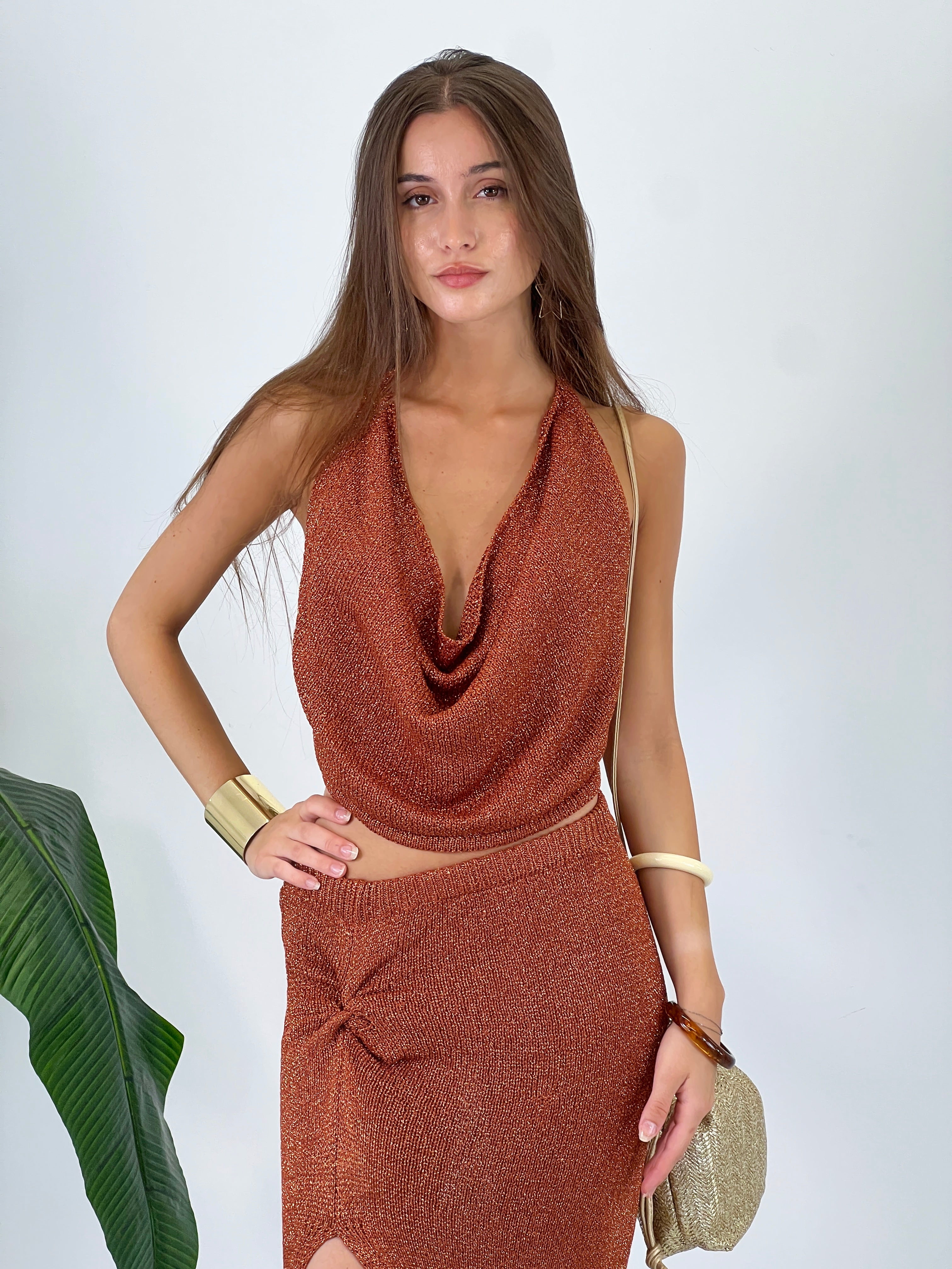 Conjunto punto lurex Arun