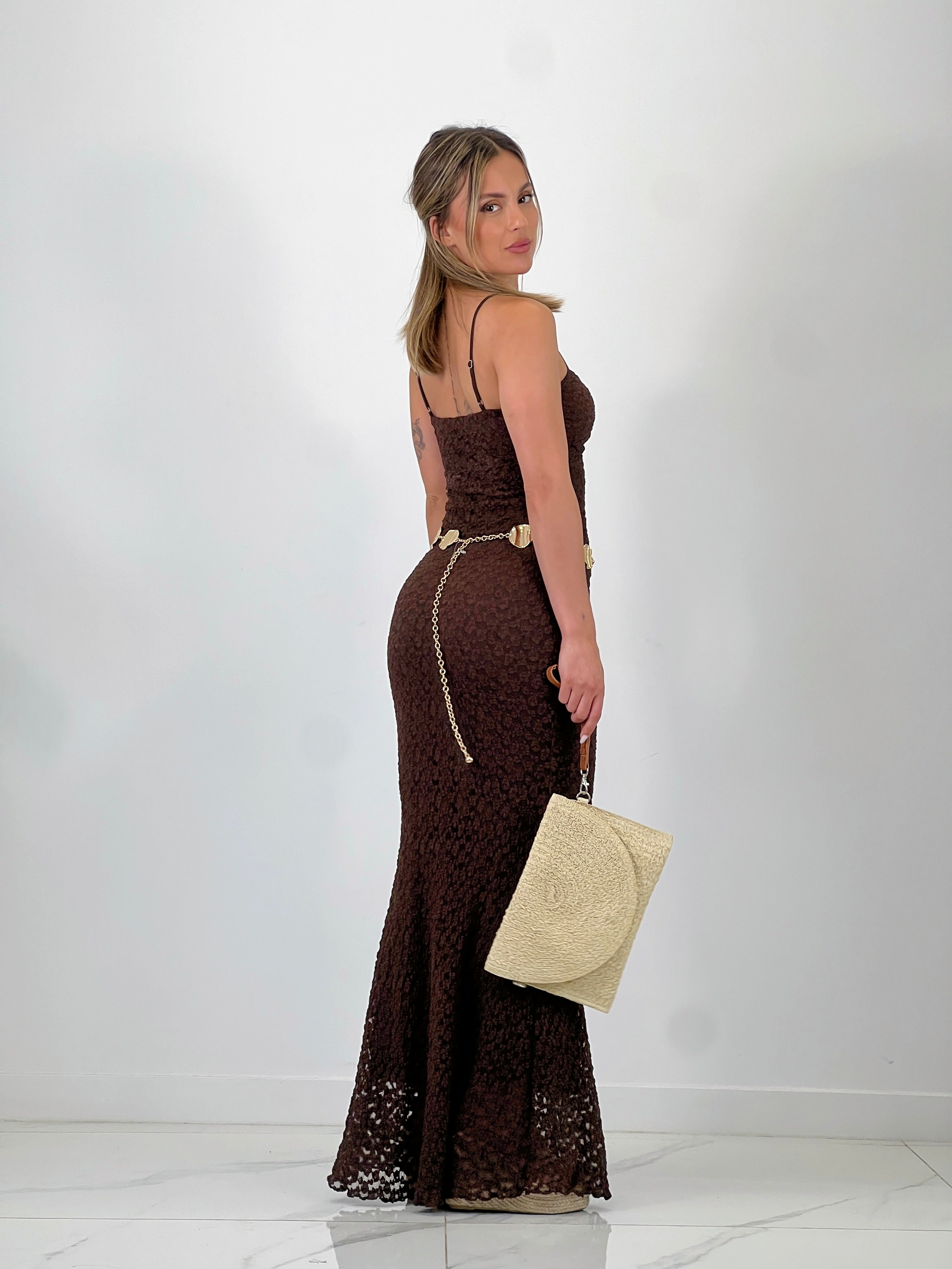 Vestido sirena encaje