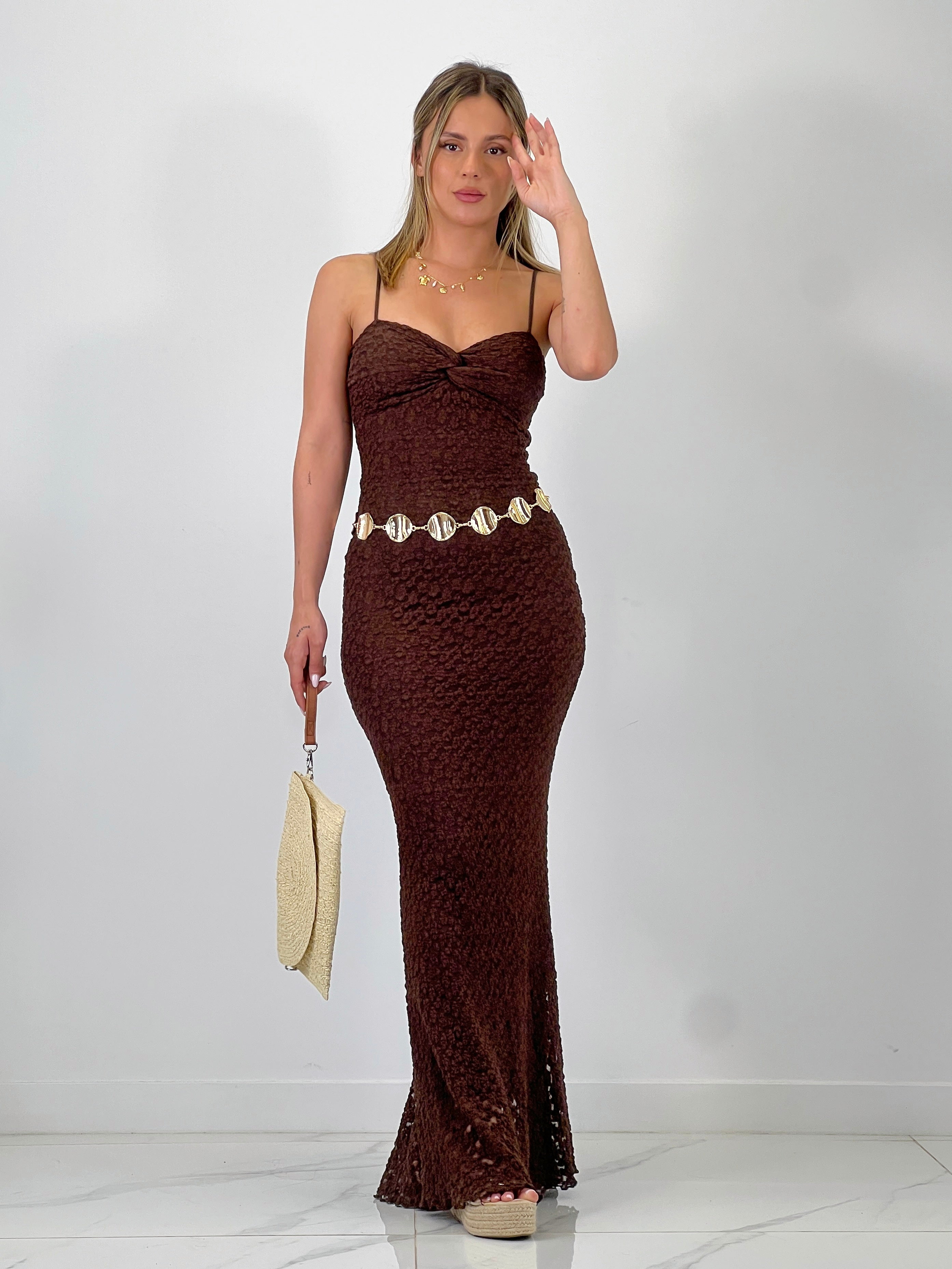 Vestido sirena encaje