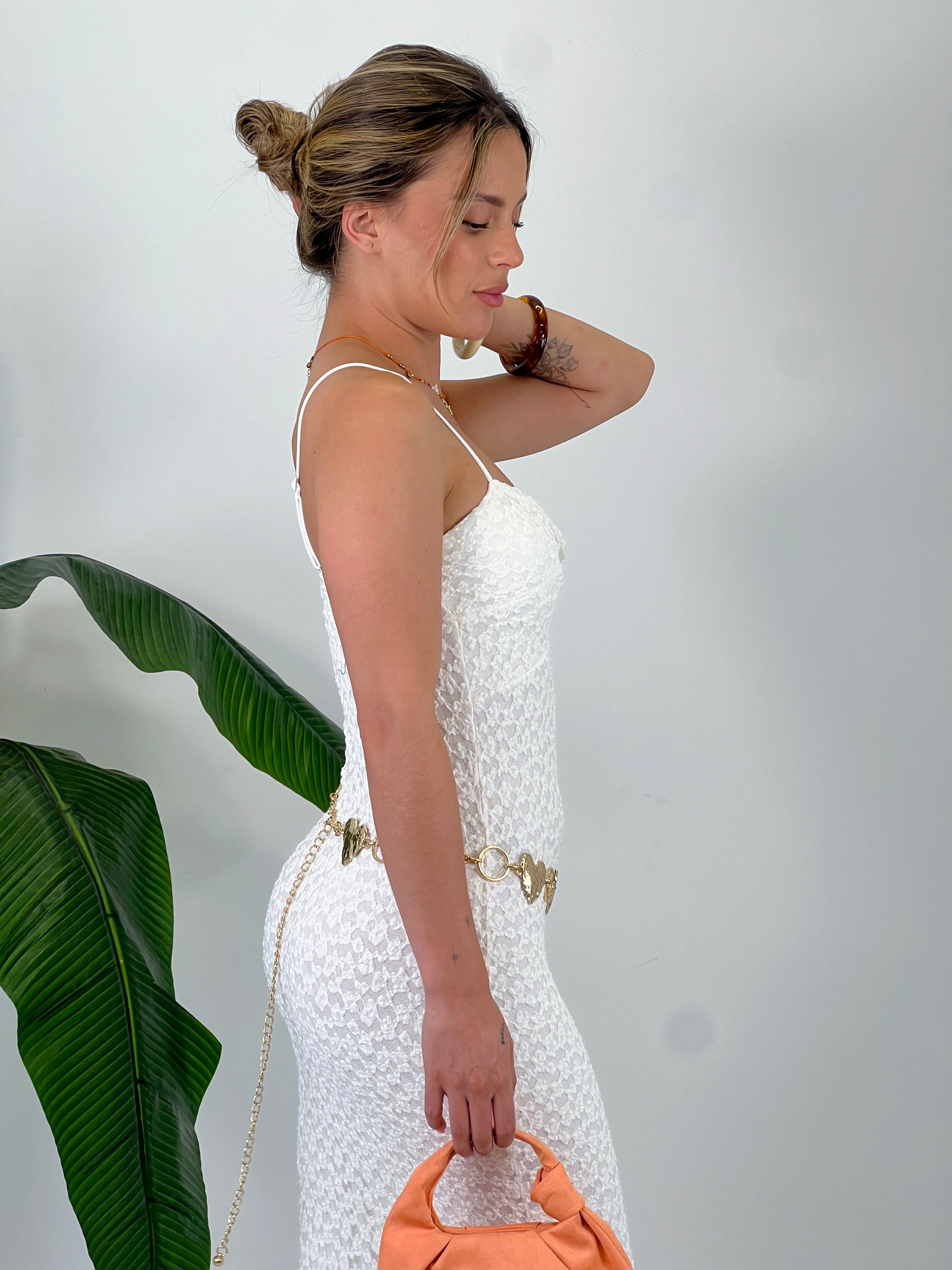 Vestido sirena encaje