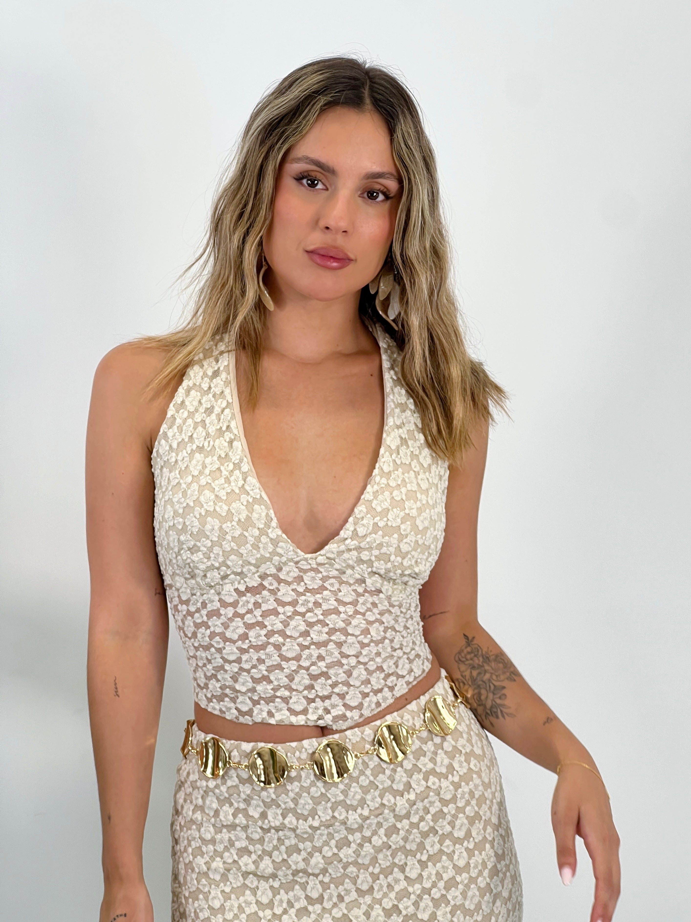 Ceinture métallique cercles