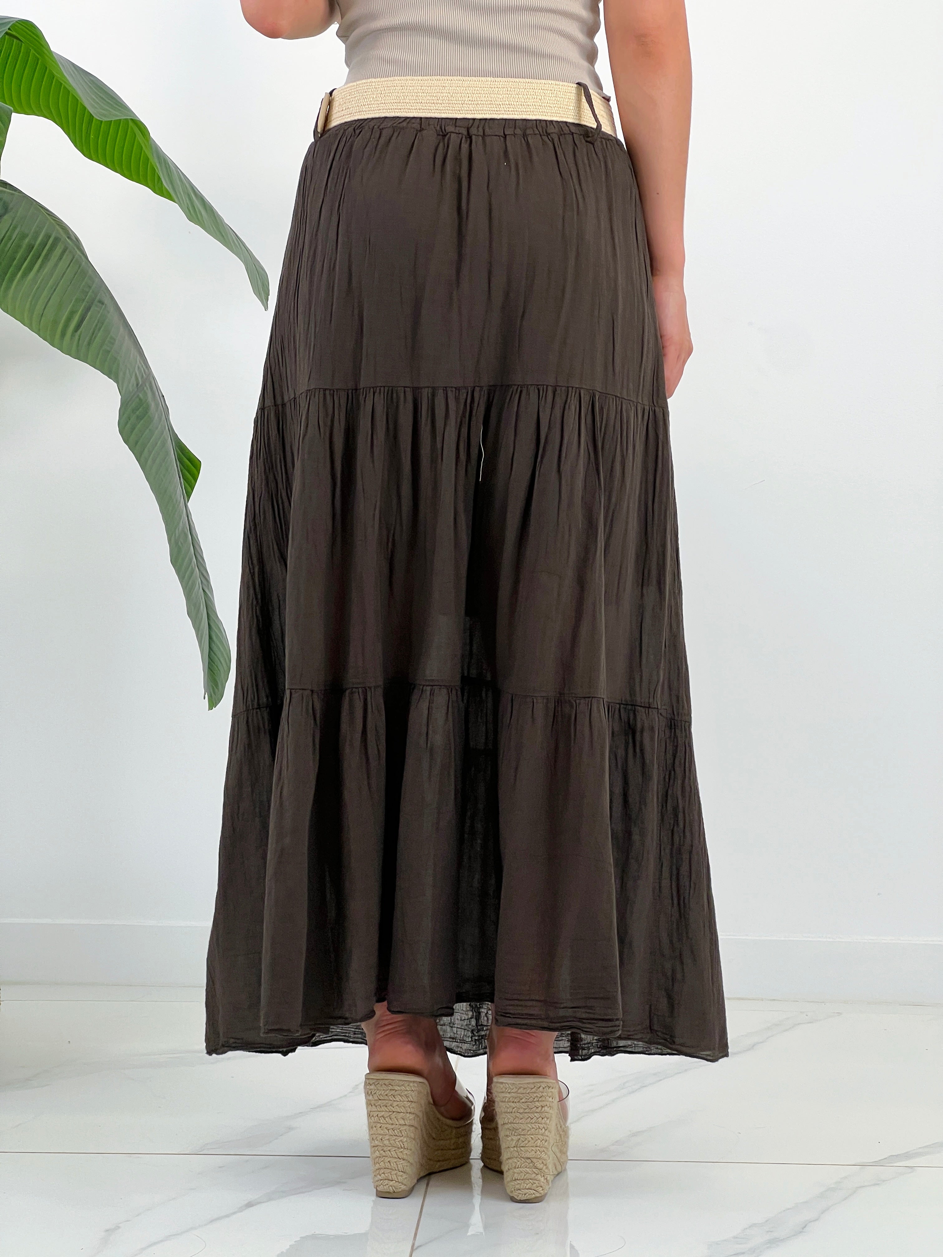 Faldilla rústica de cotó