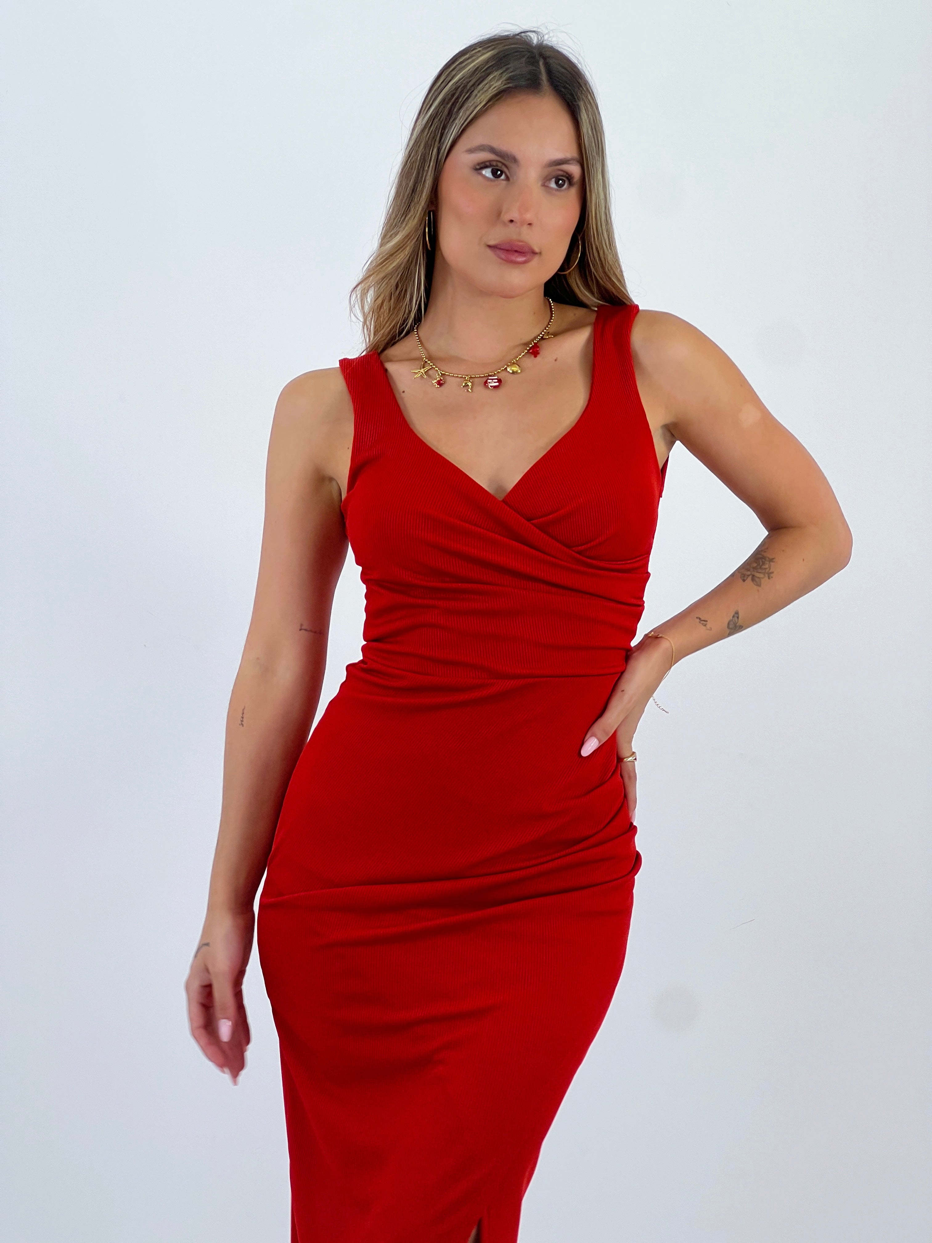 Vestido escote corazón