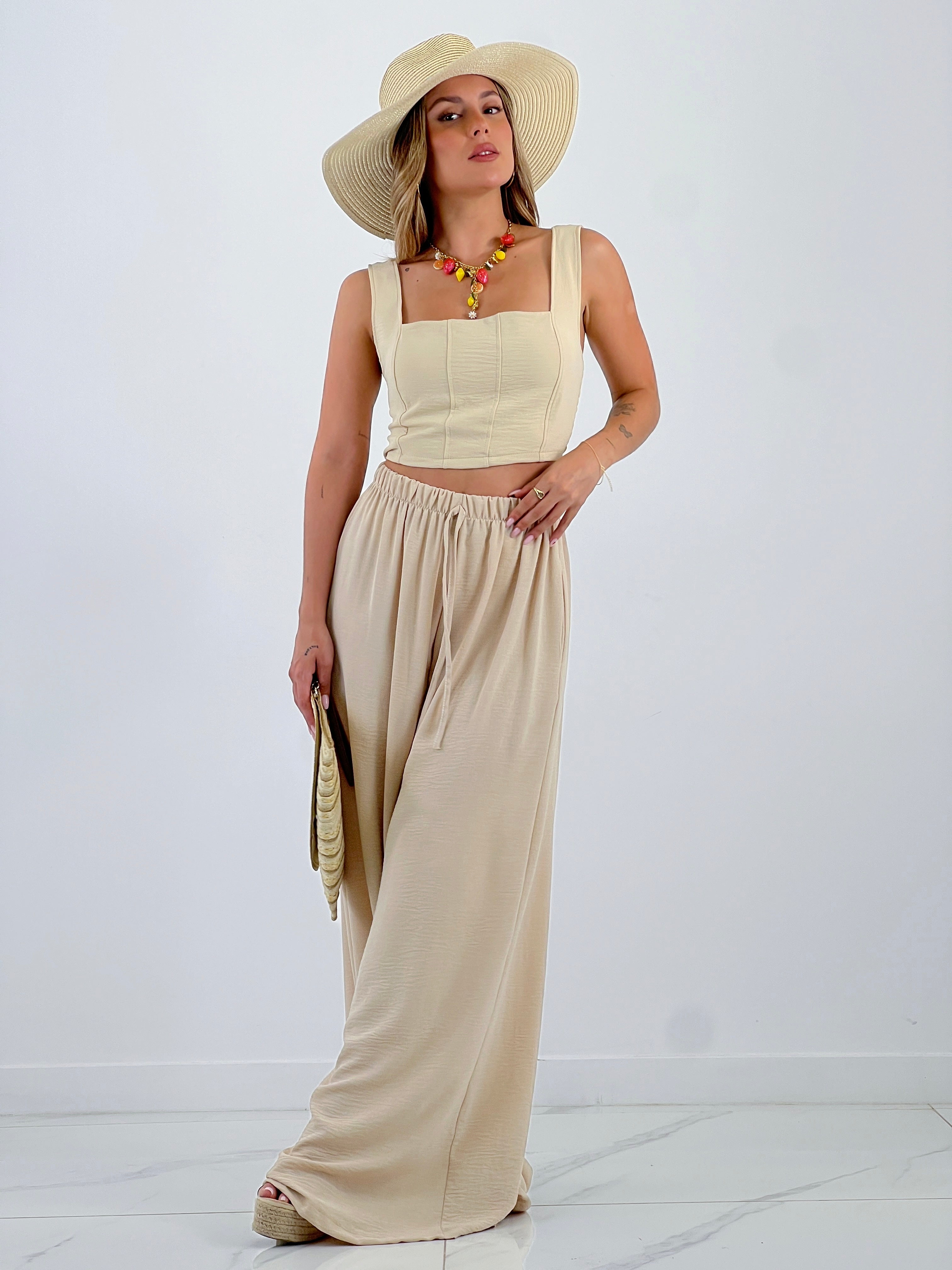 Conjunto top pantalón Cristina