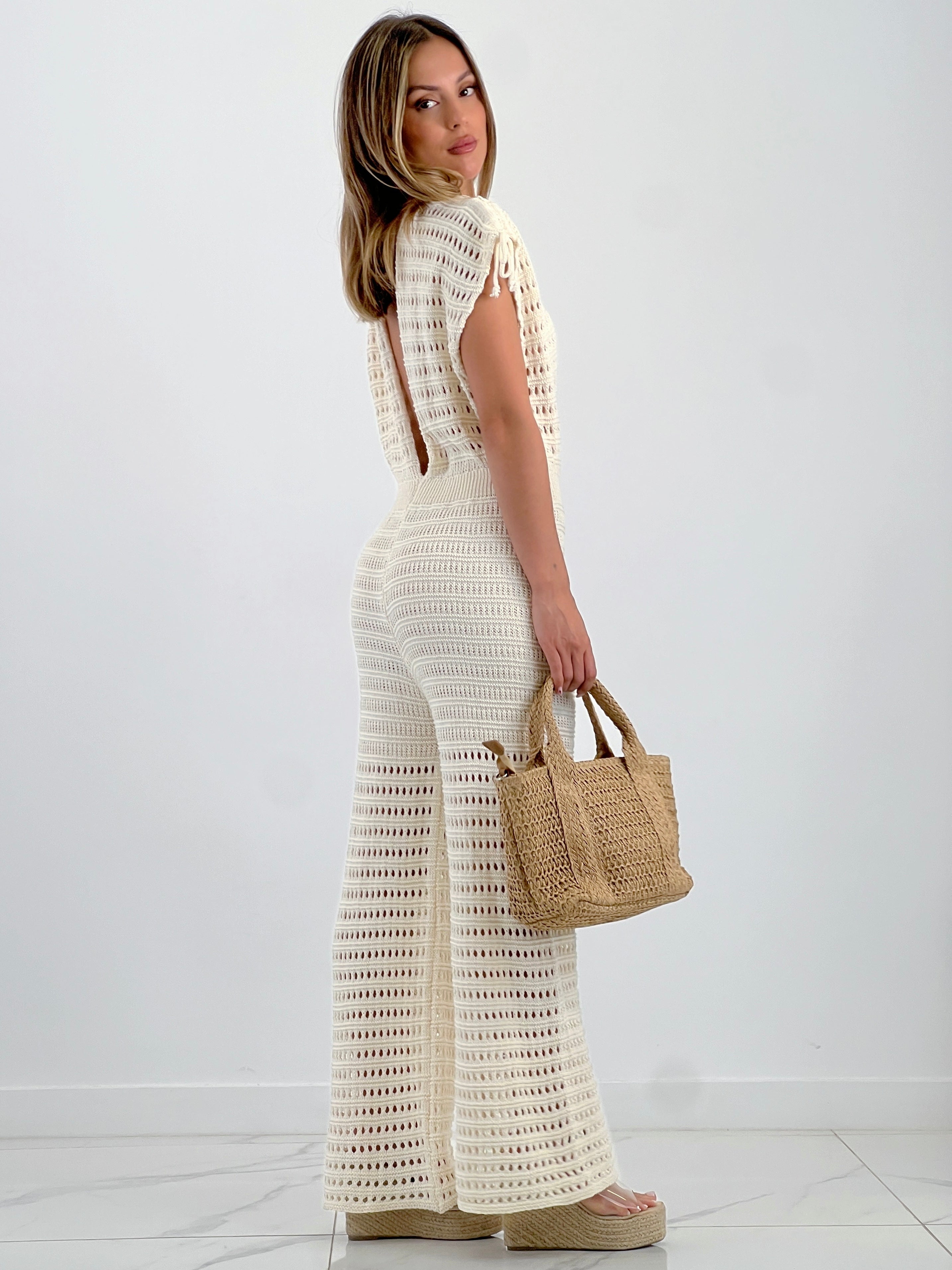 Évasé au point crochet simple