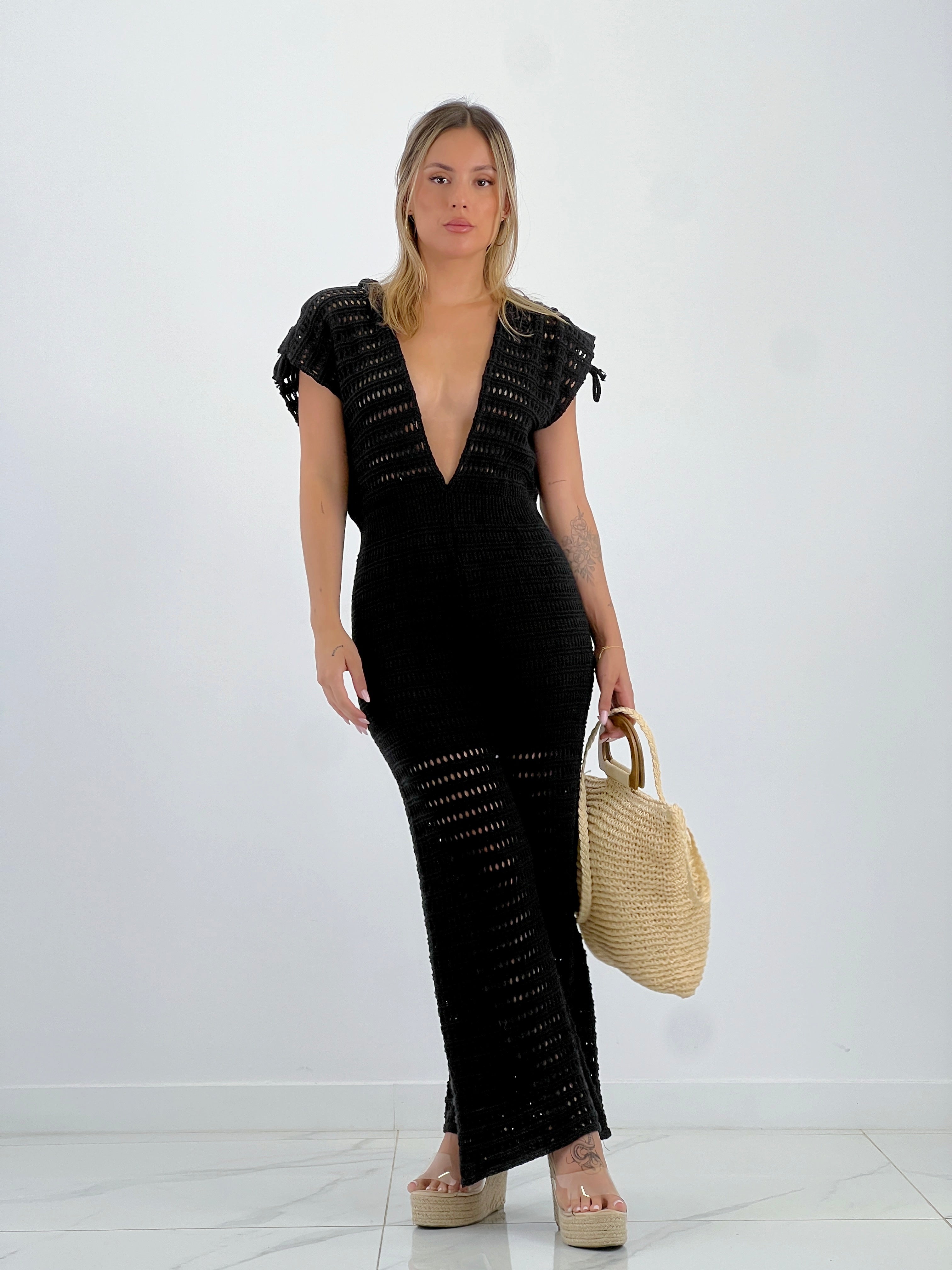 Évasé au point crochet simple