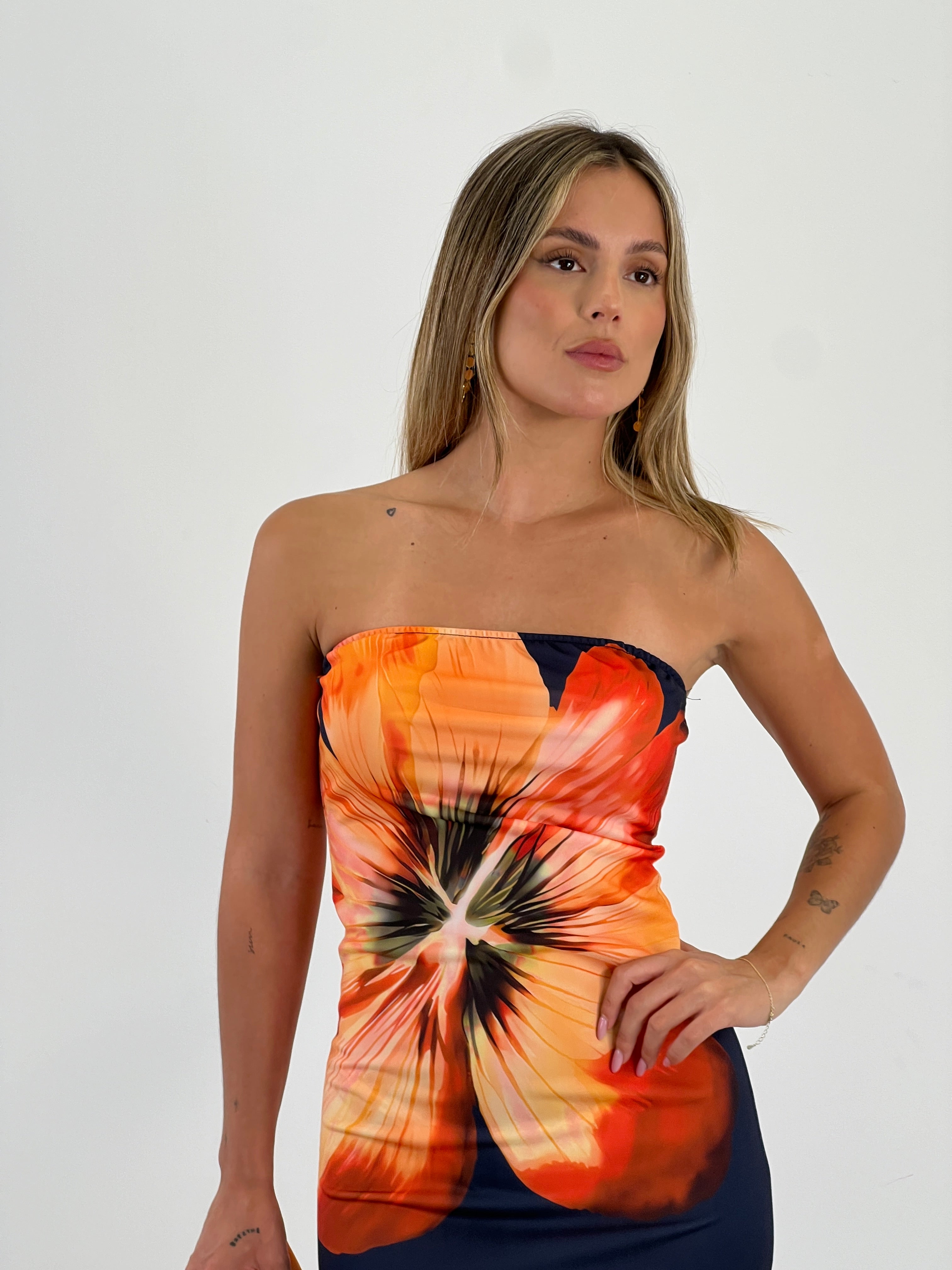 Vestido estampado Florencia