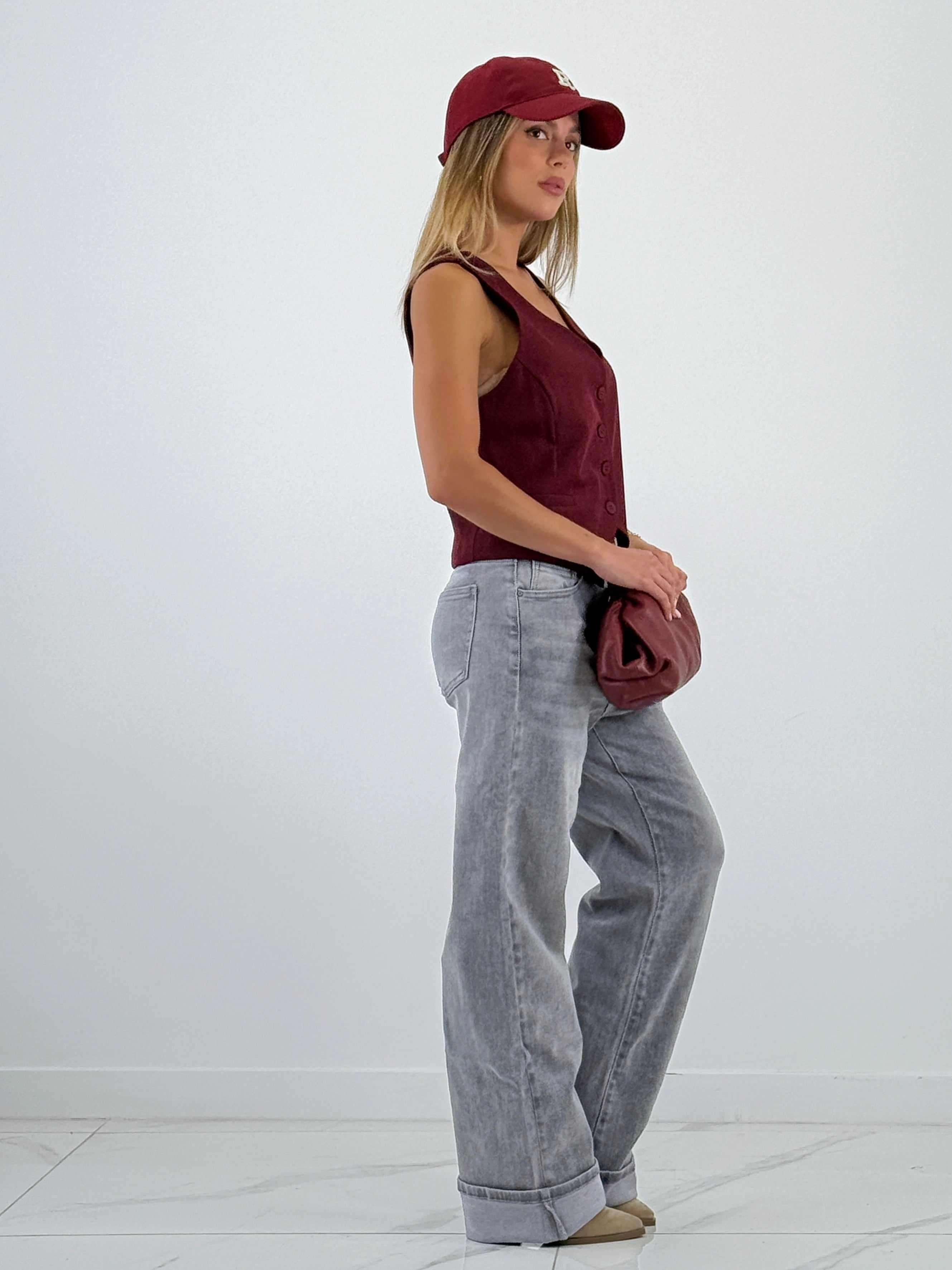 Top chaleco estructura