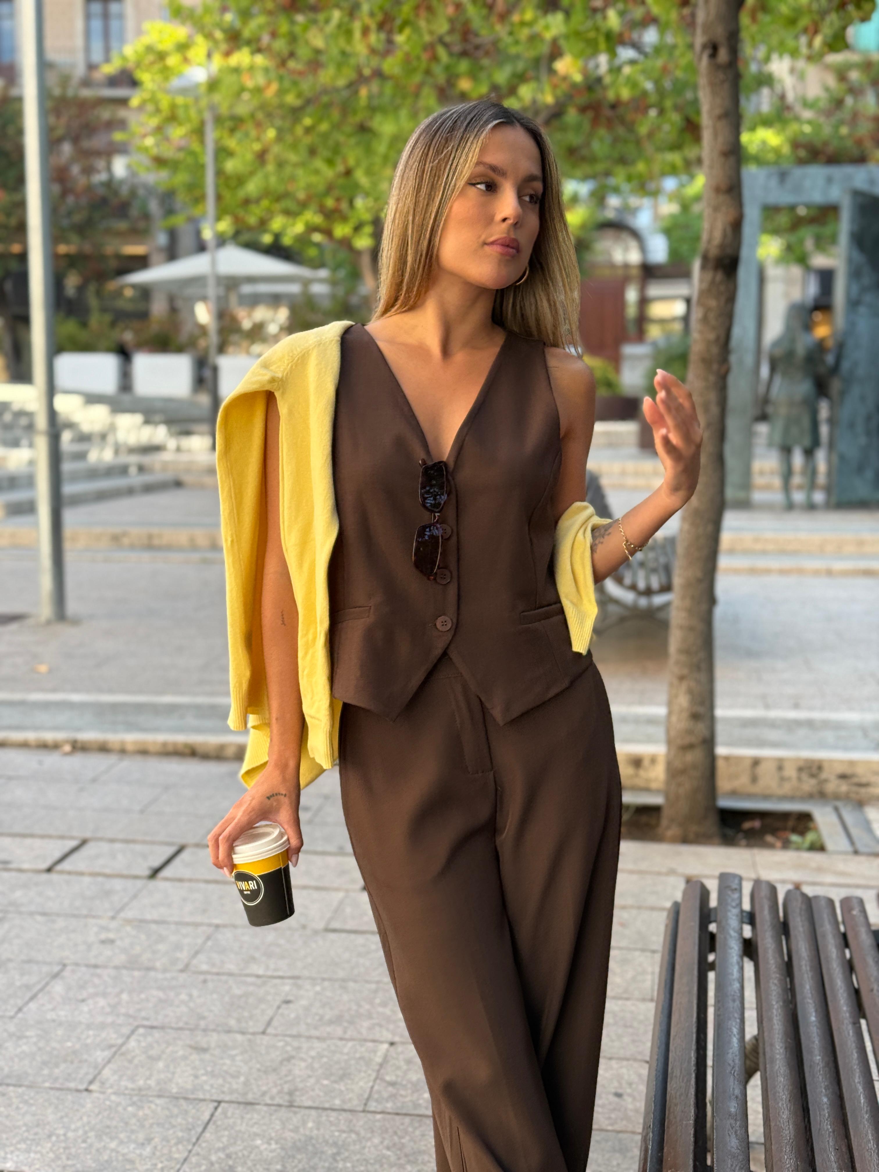 Top chaleco estructura