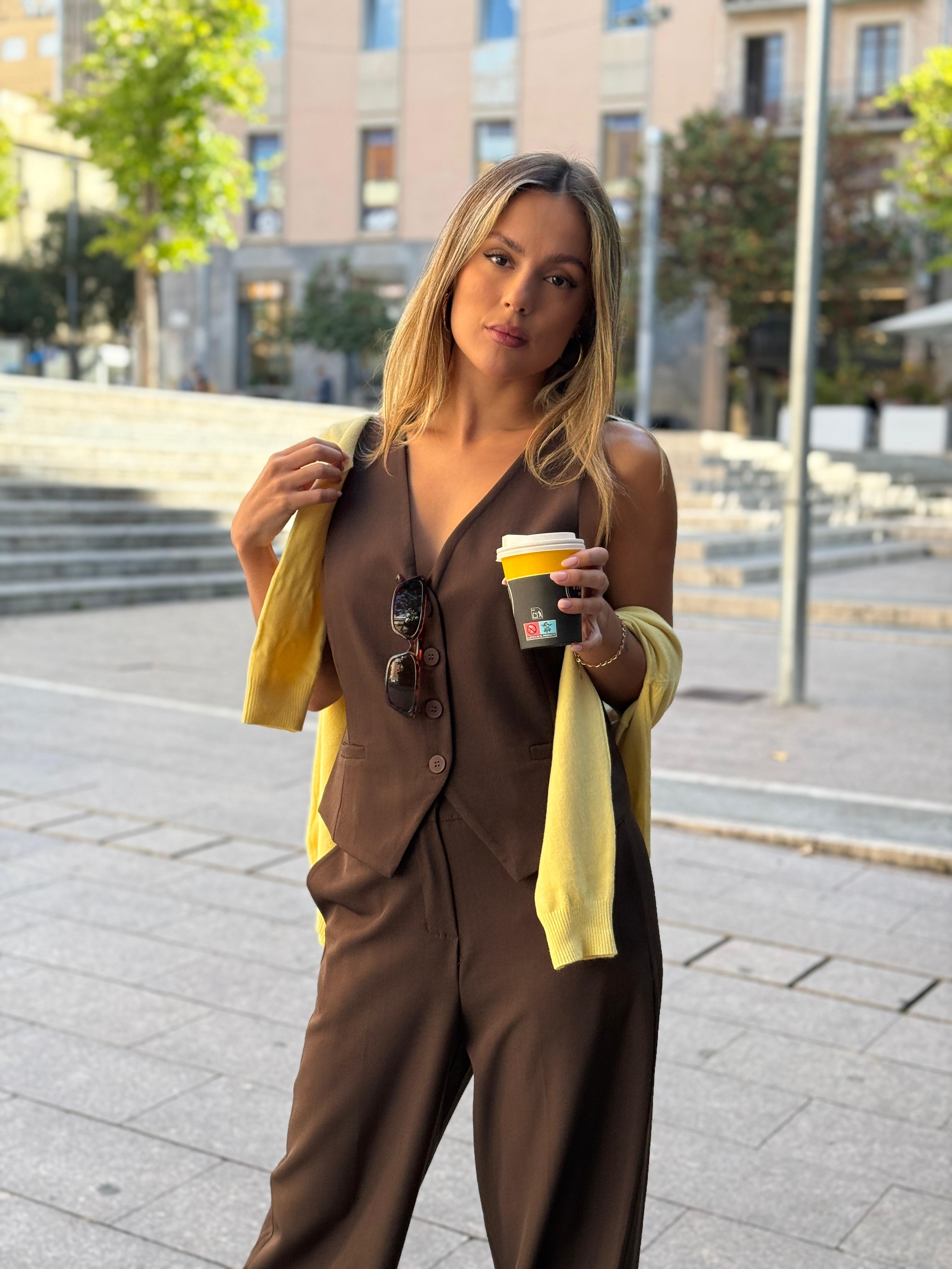 Top chaleco estructura