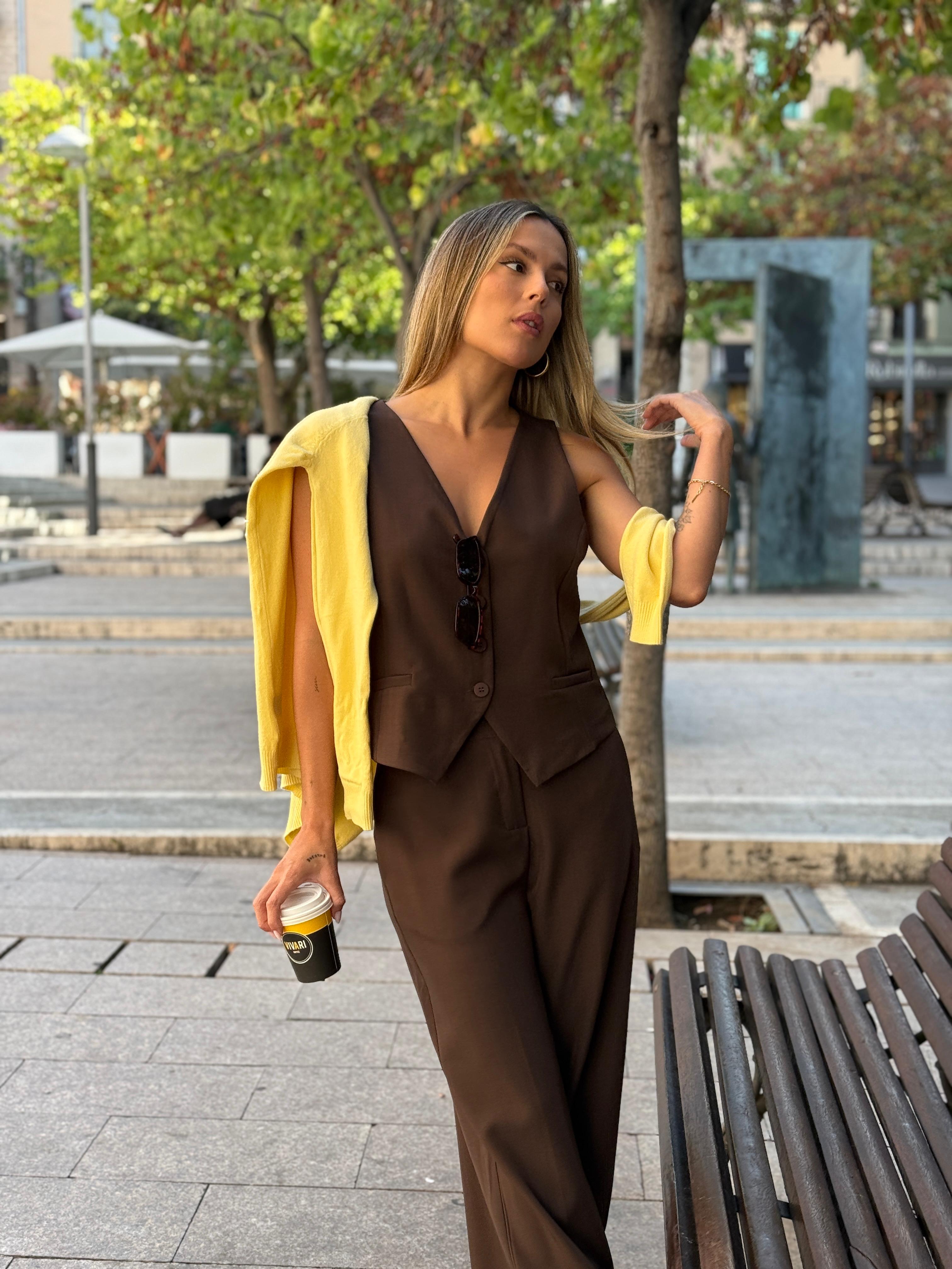 Top chaleco estructura