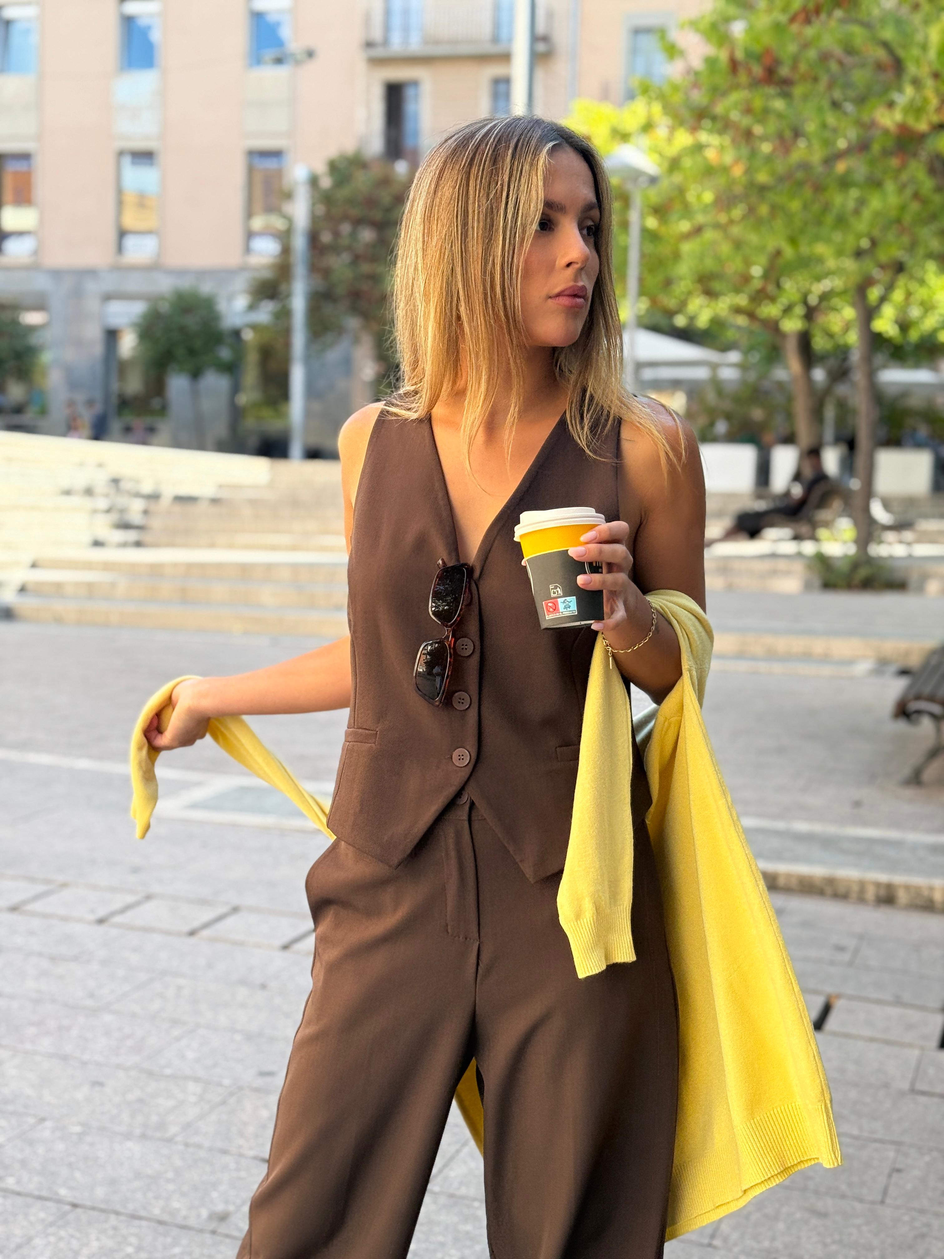 Top chaleco estructura