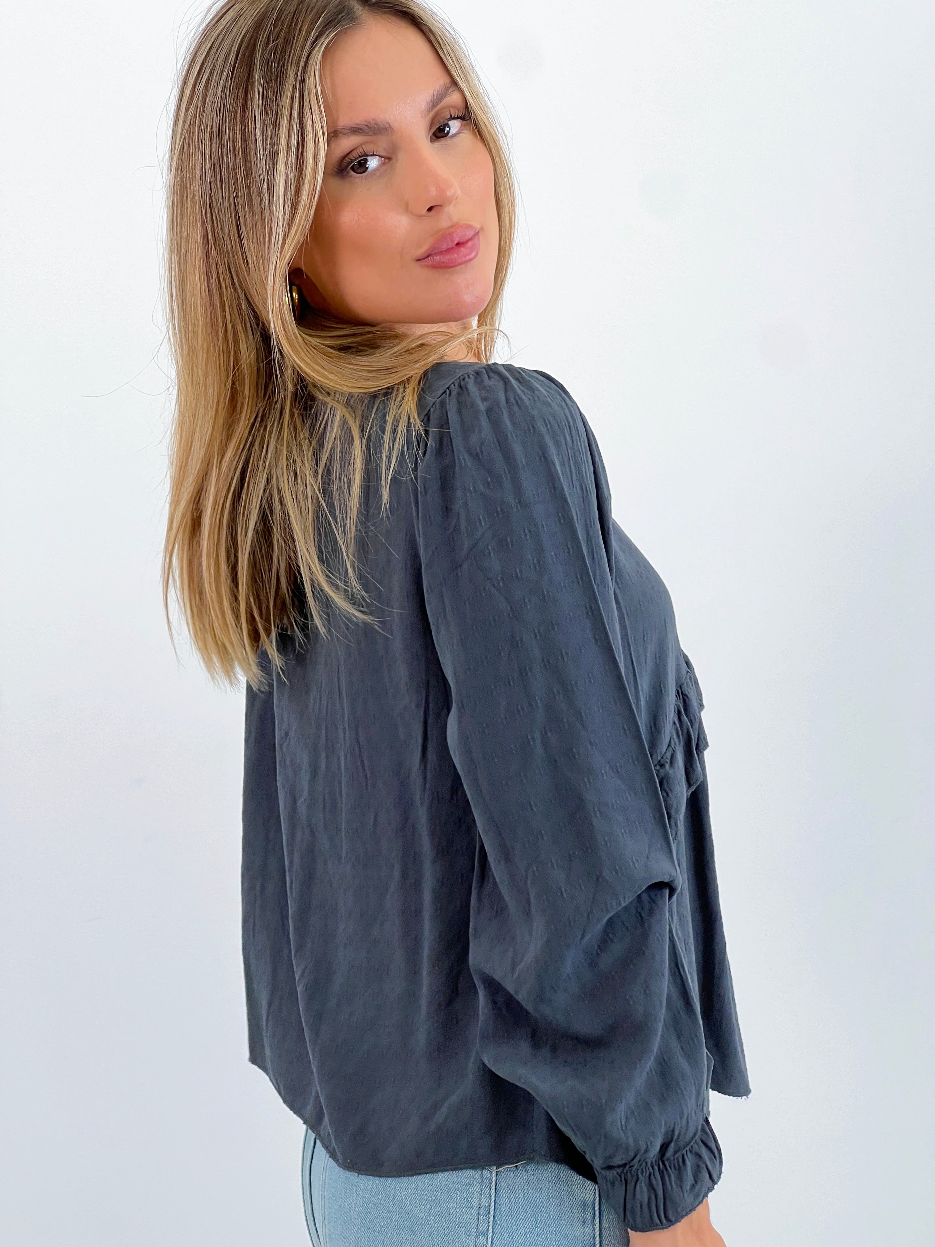 Blusa volante