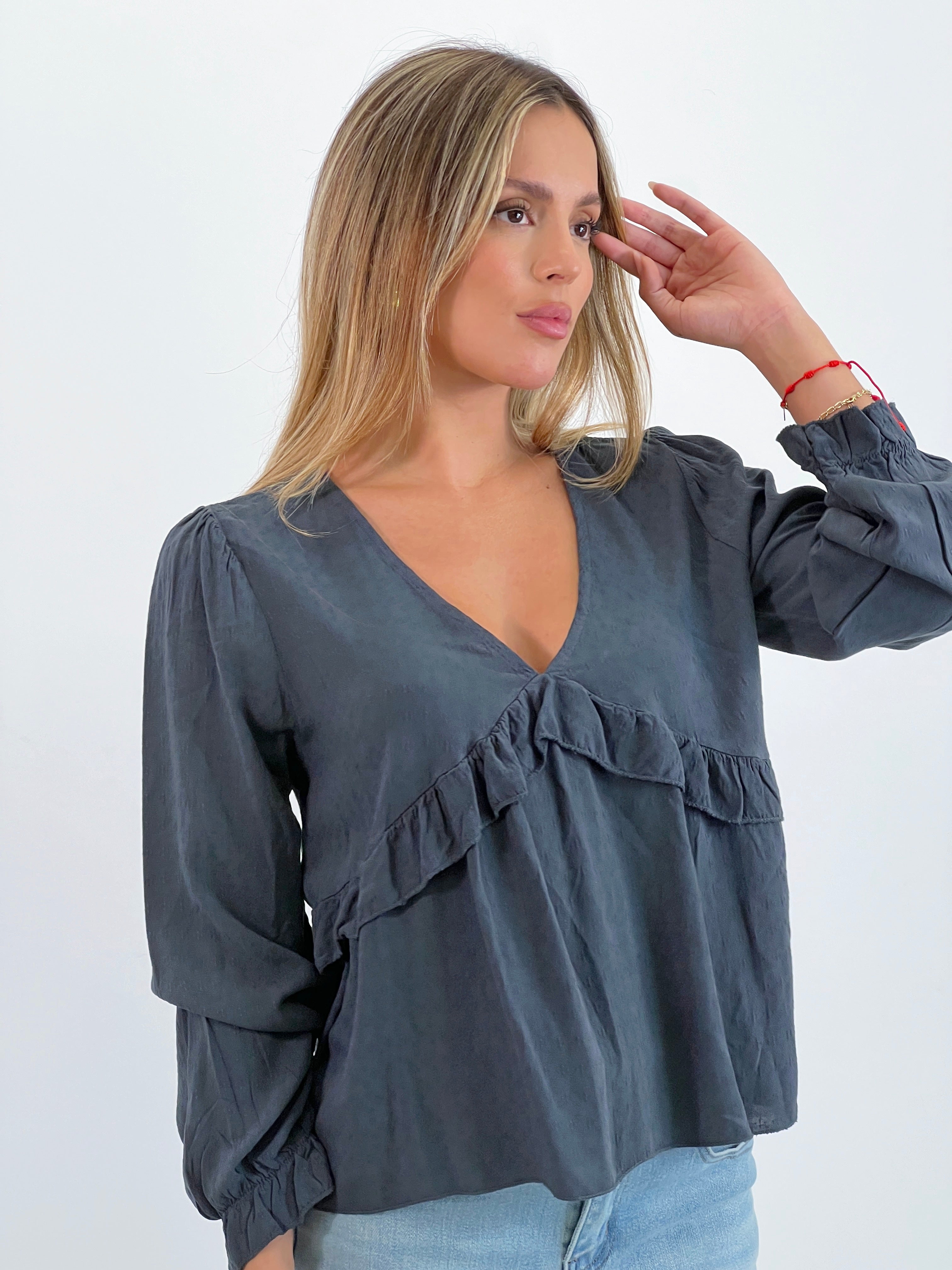 Blusa volante