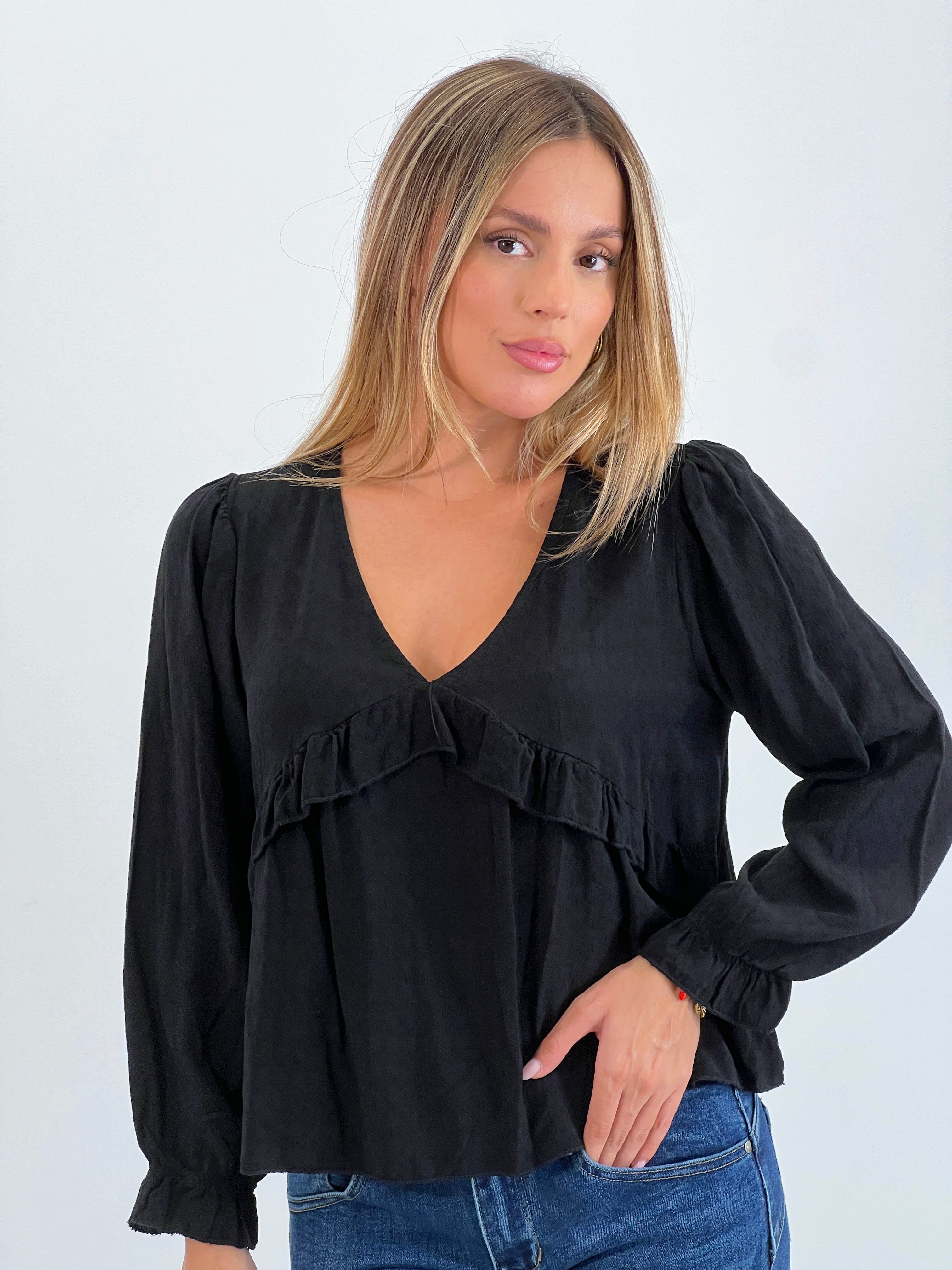 Blusa volante