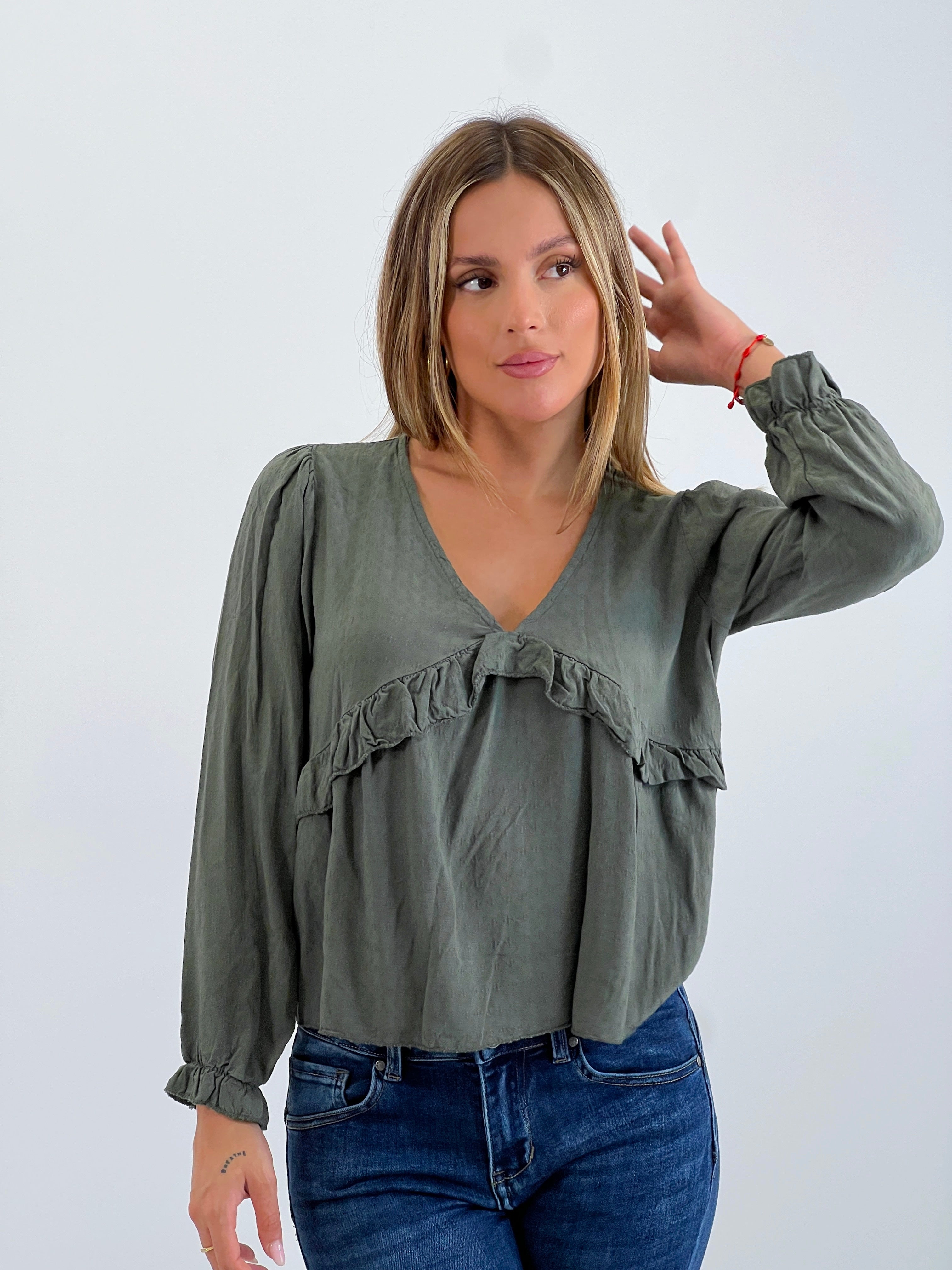 Blusa volante