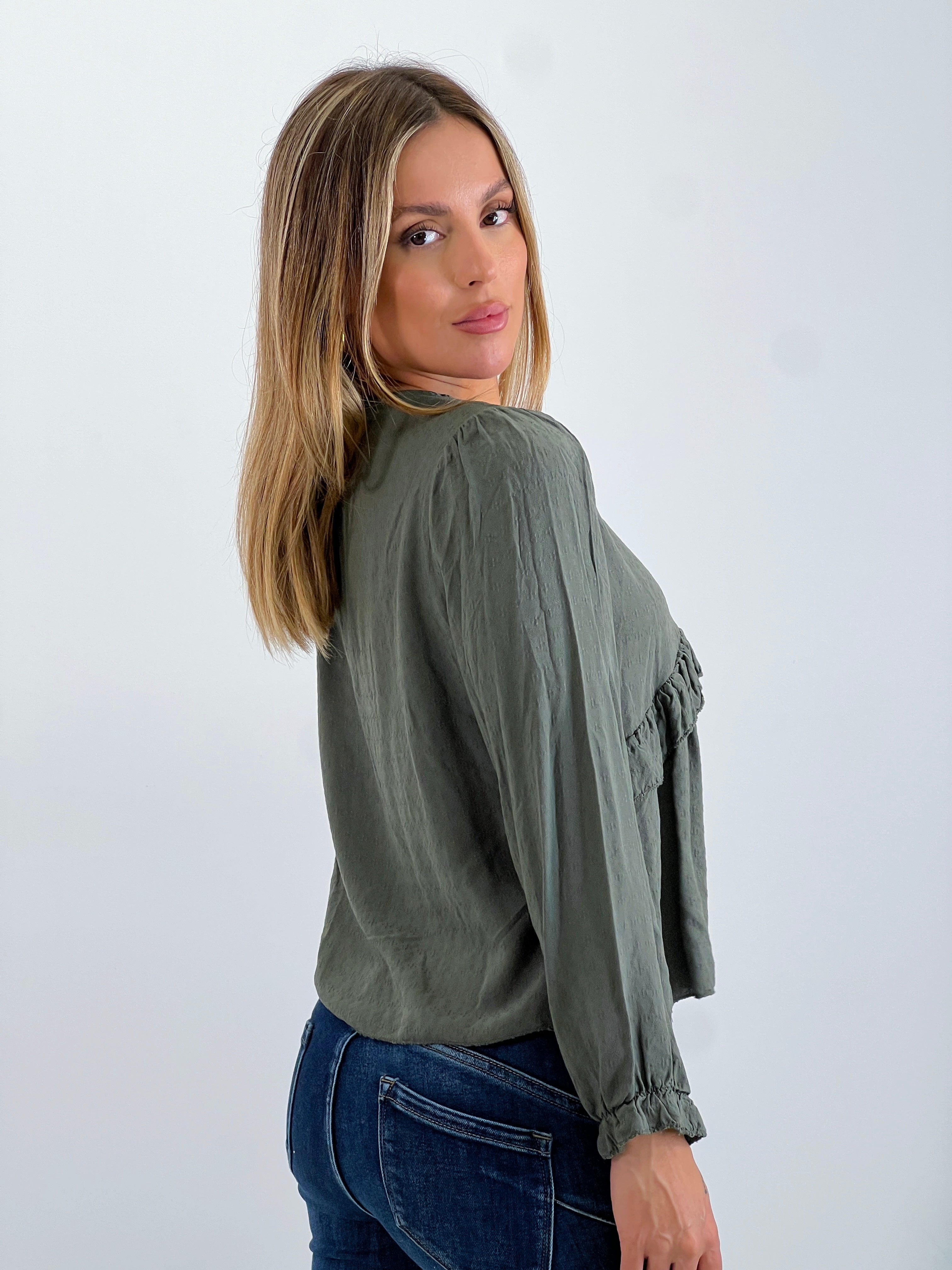 Blusa volante