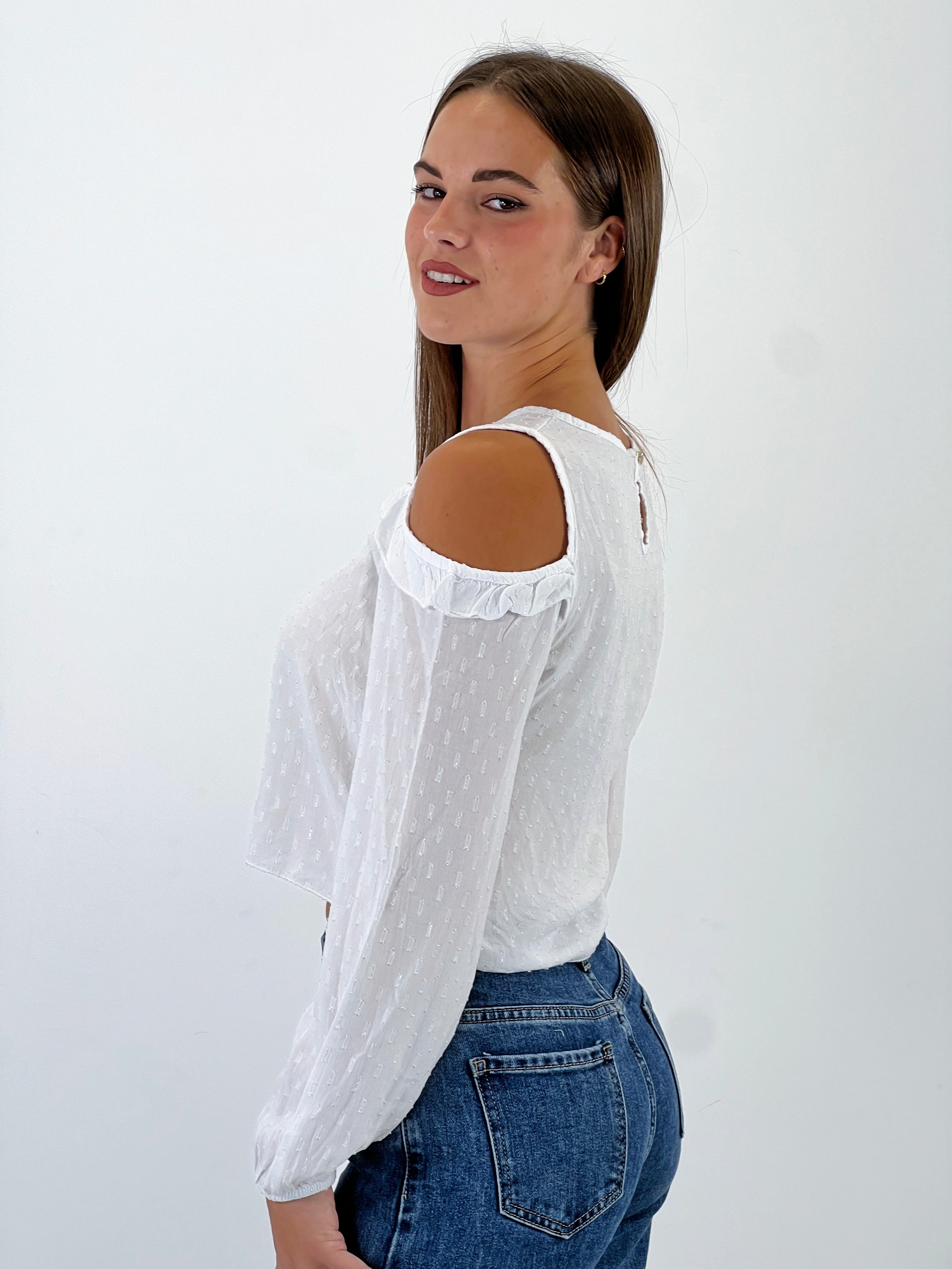 Blusa hombros cut out