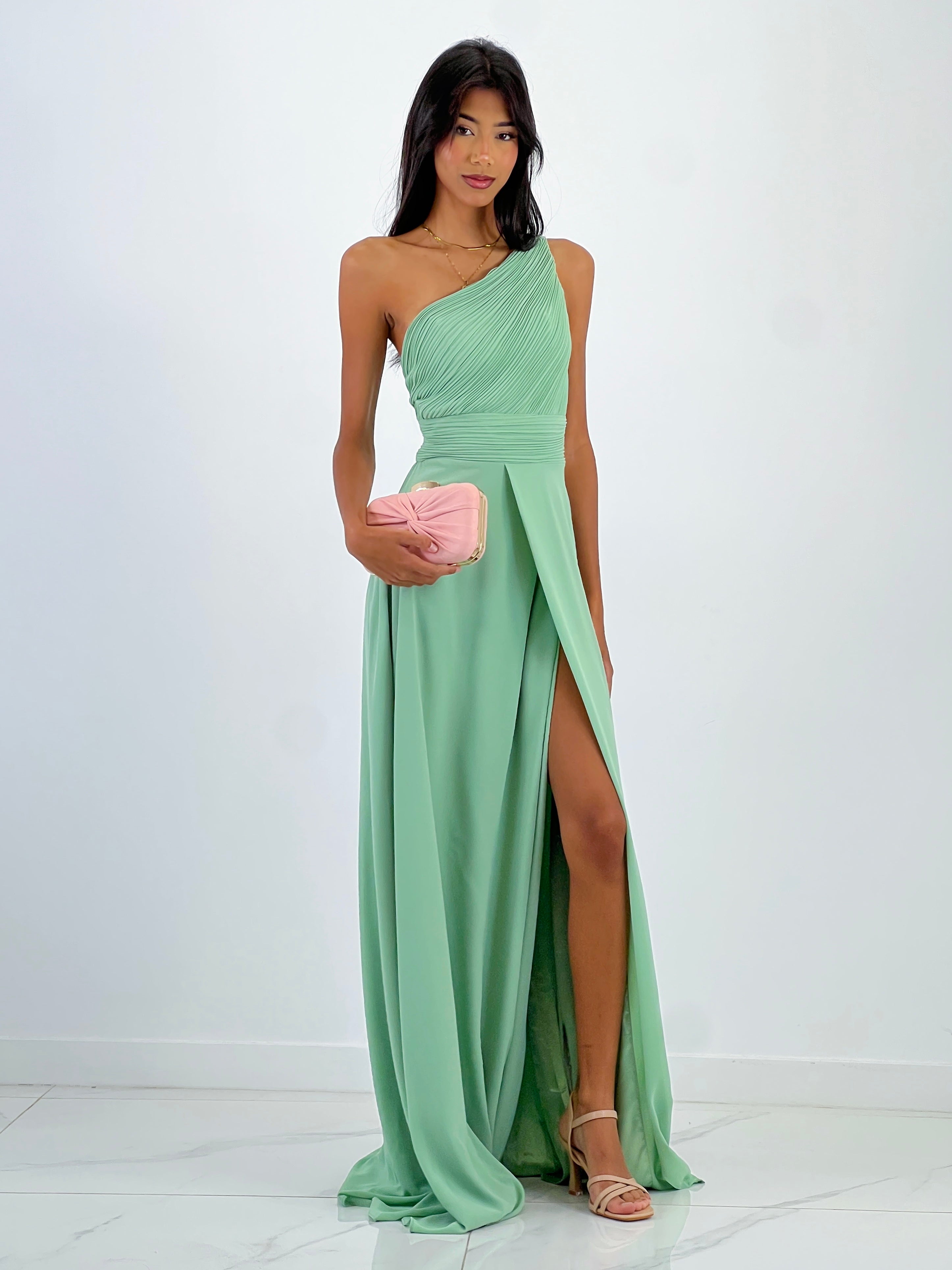 Vestido drapeado romano Julia - Zebra&Maduixa®