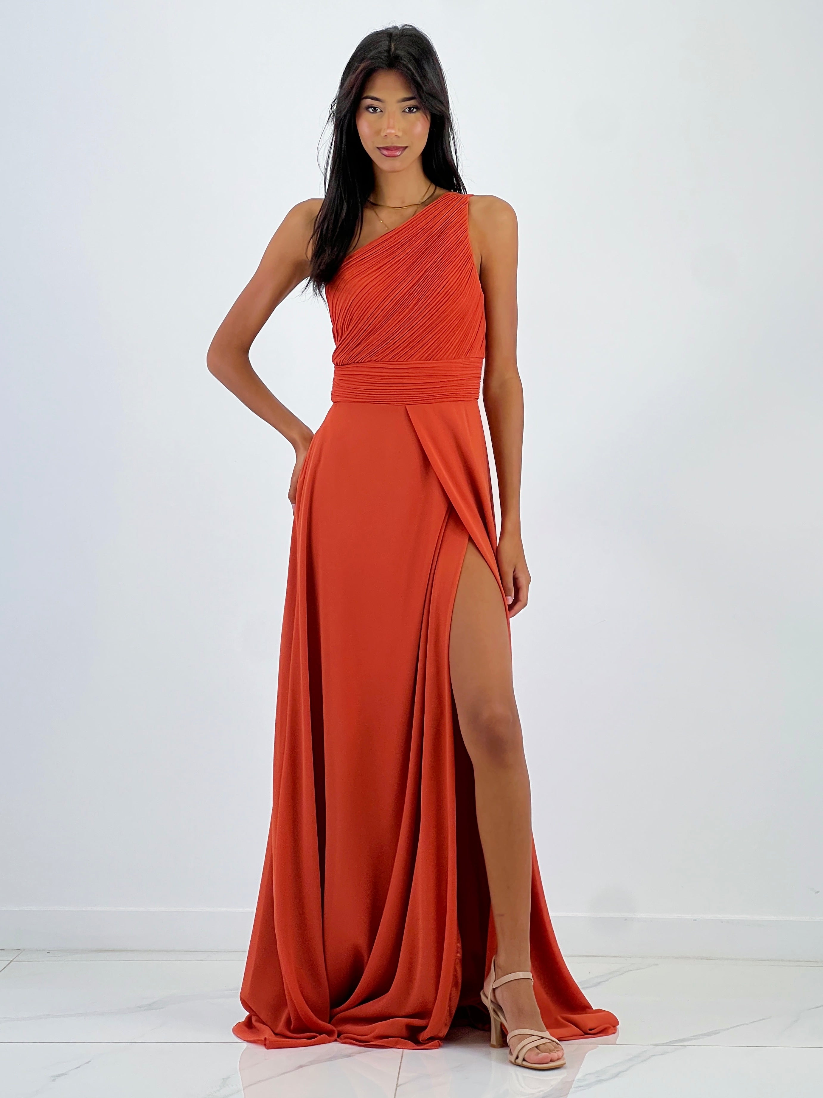 Vestido drapeado romano Julia - Zebra&Maduixa®