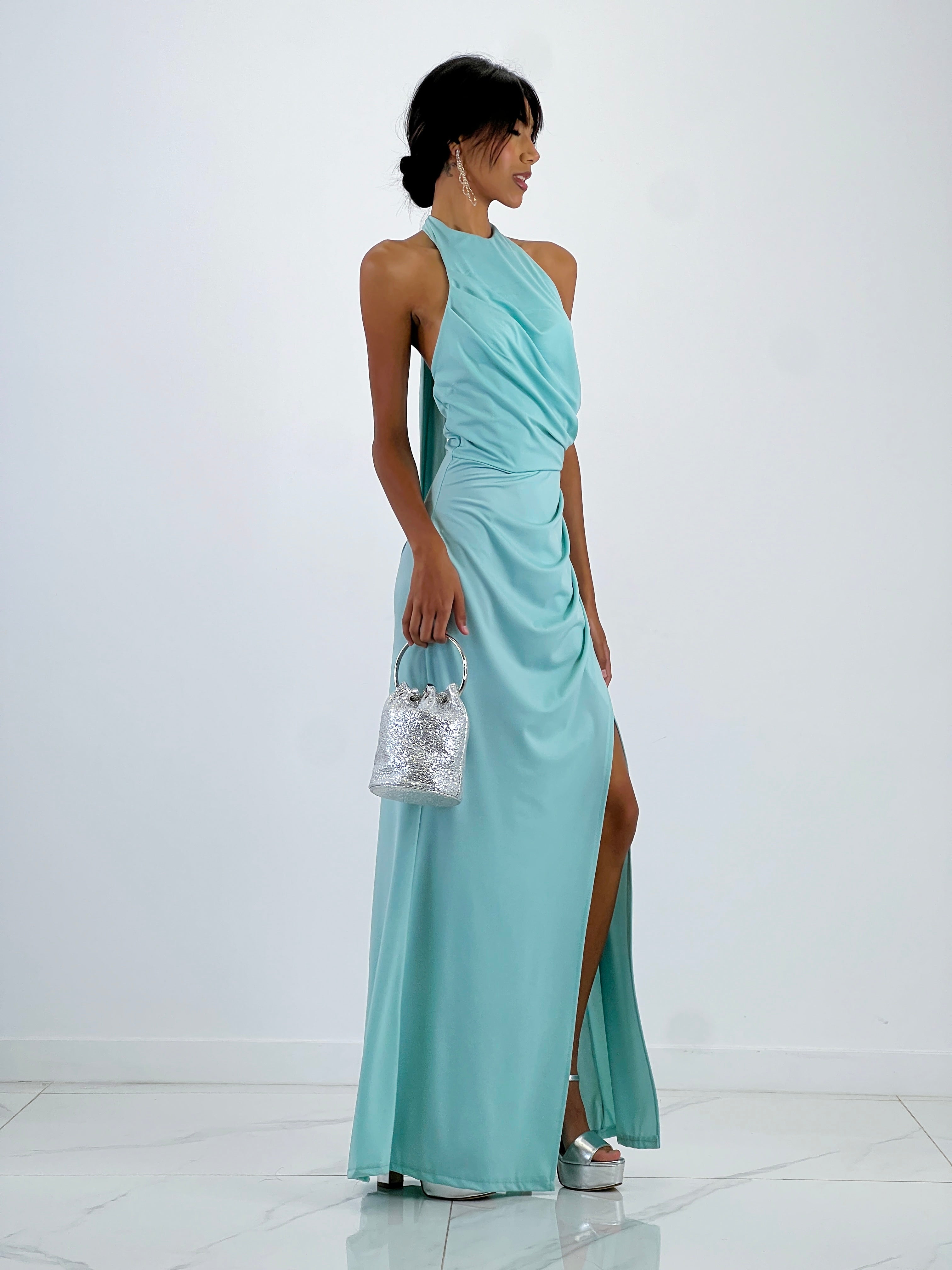 Vestido halter Rebeca