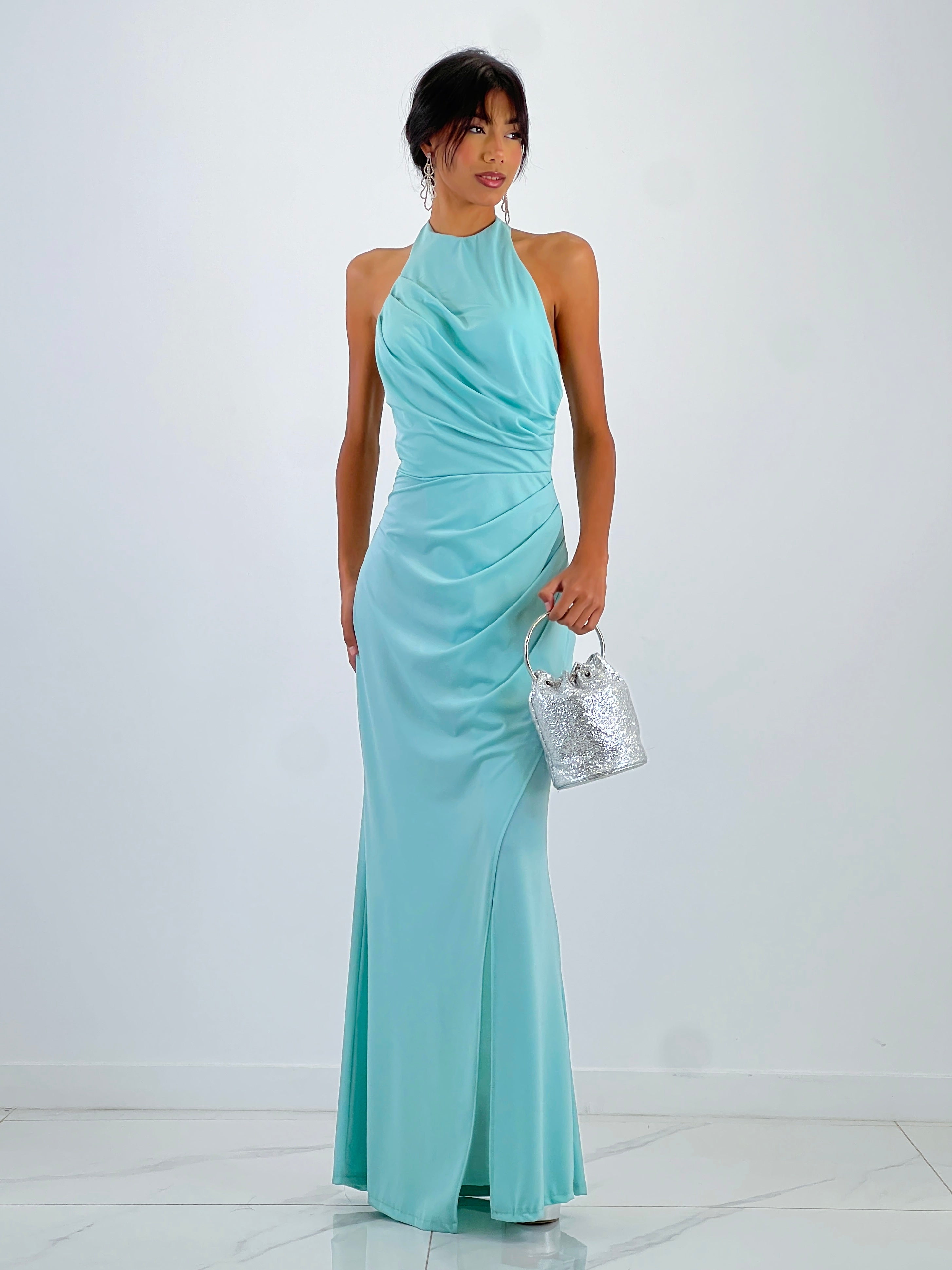 Vestido halter Rebeca