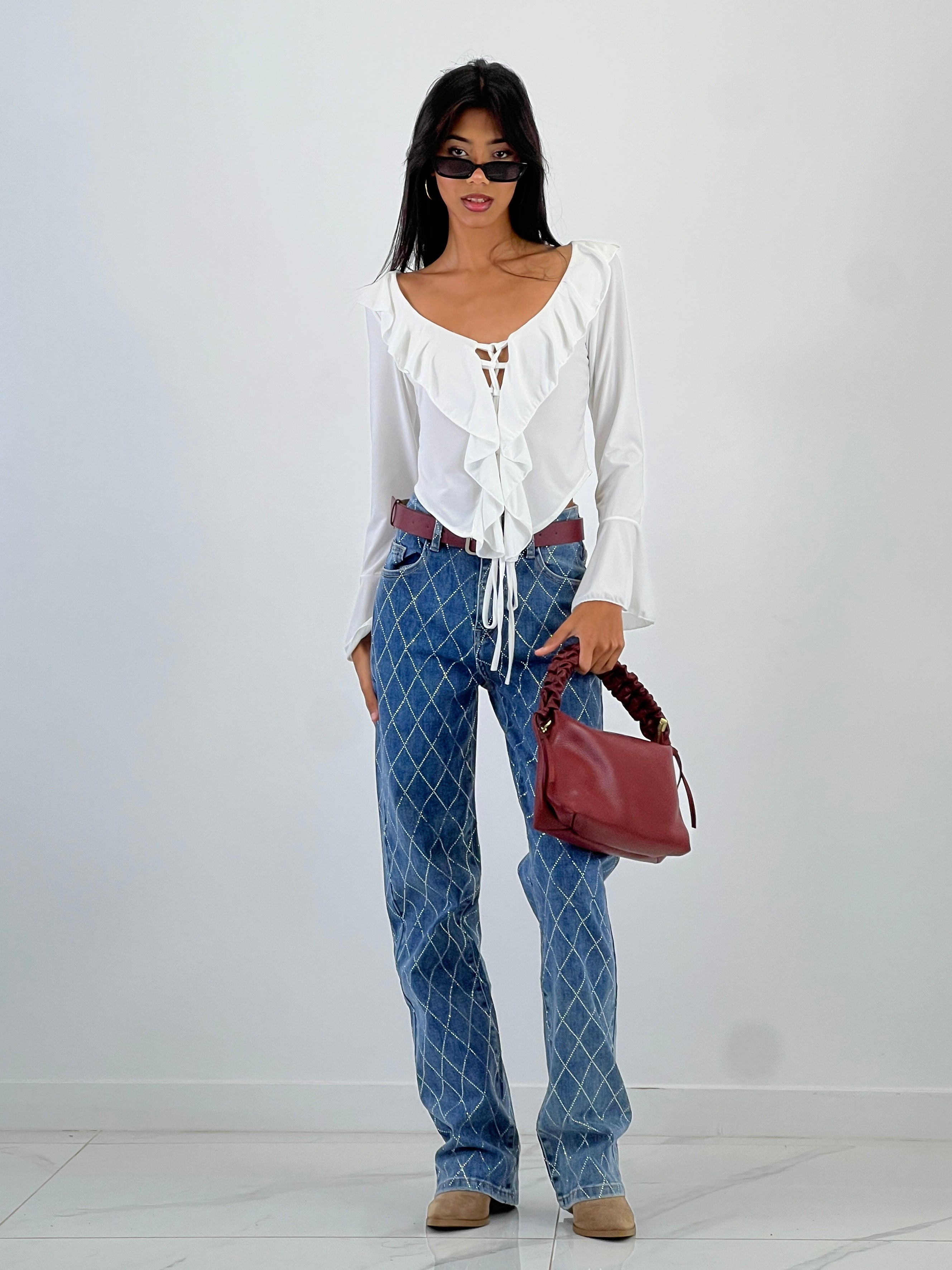 Camisa licra volante