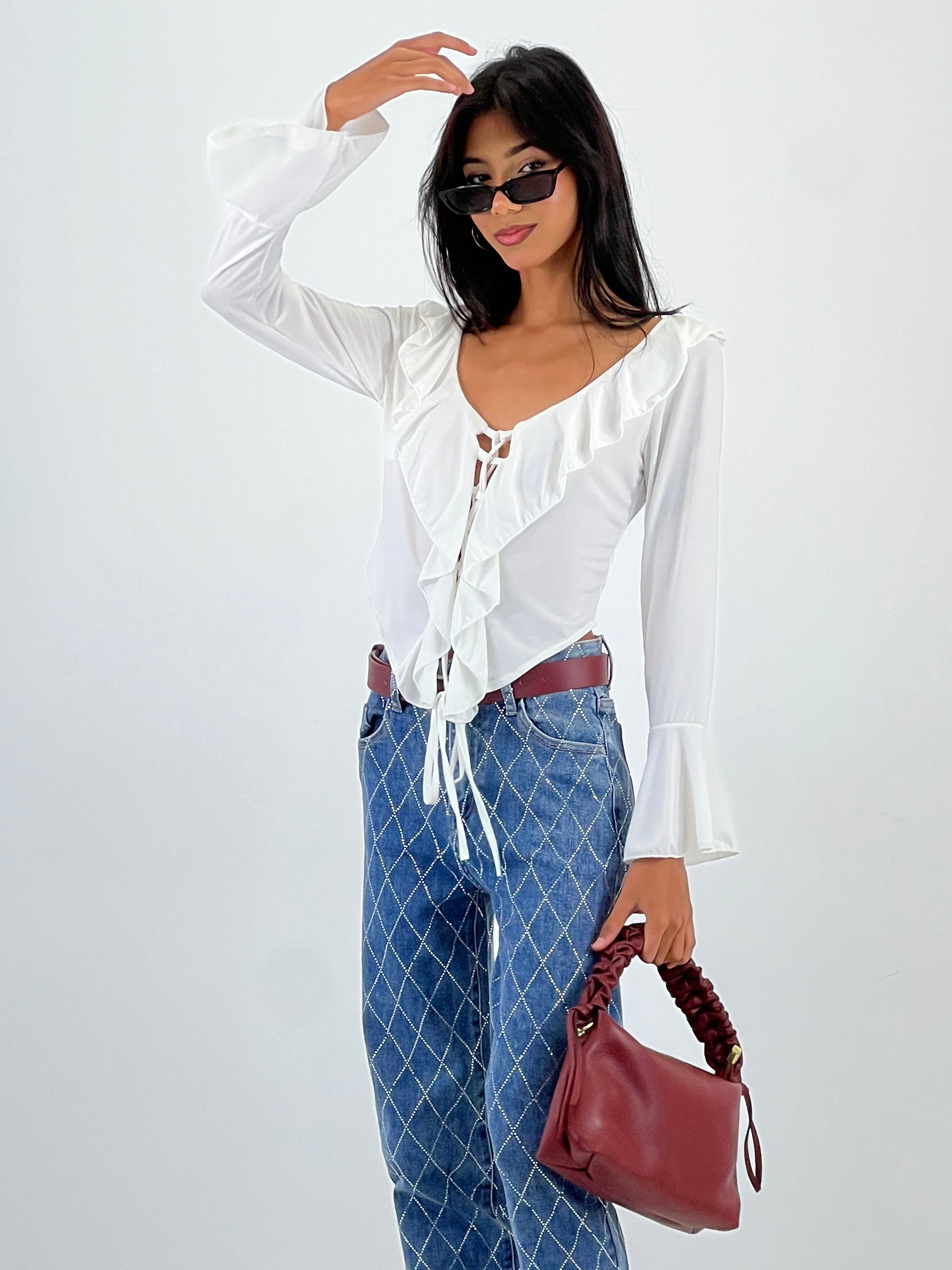 Camisa licra volante