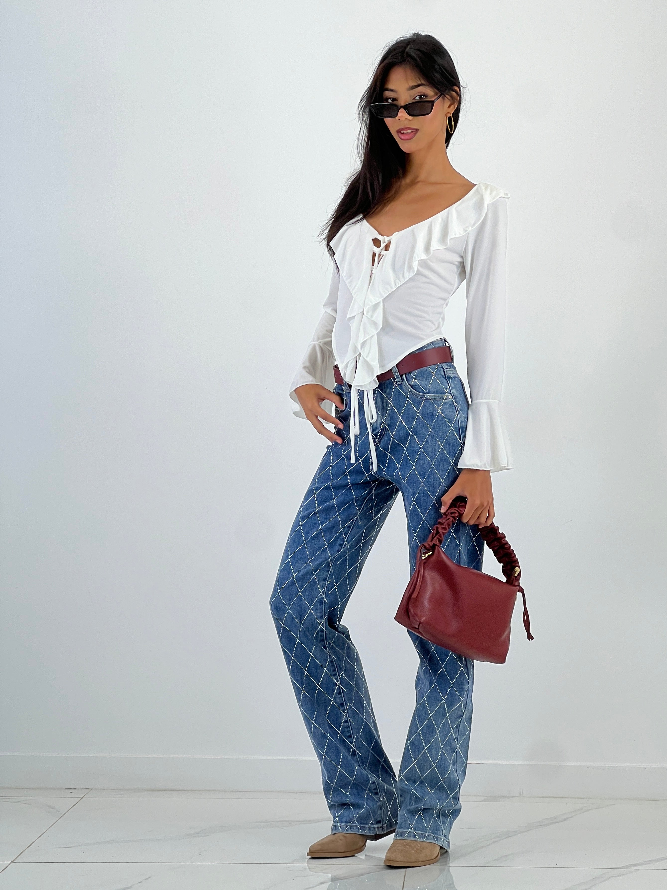 Camisa licra volante