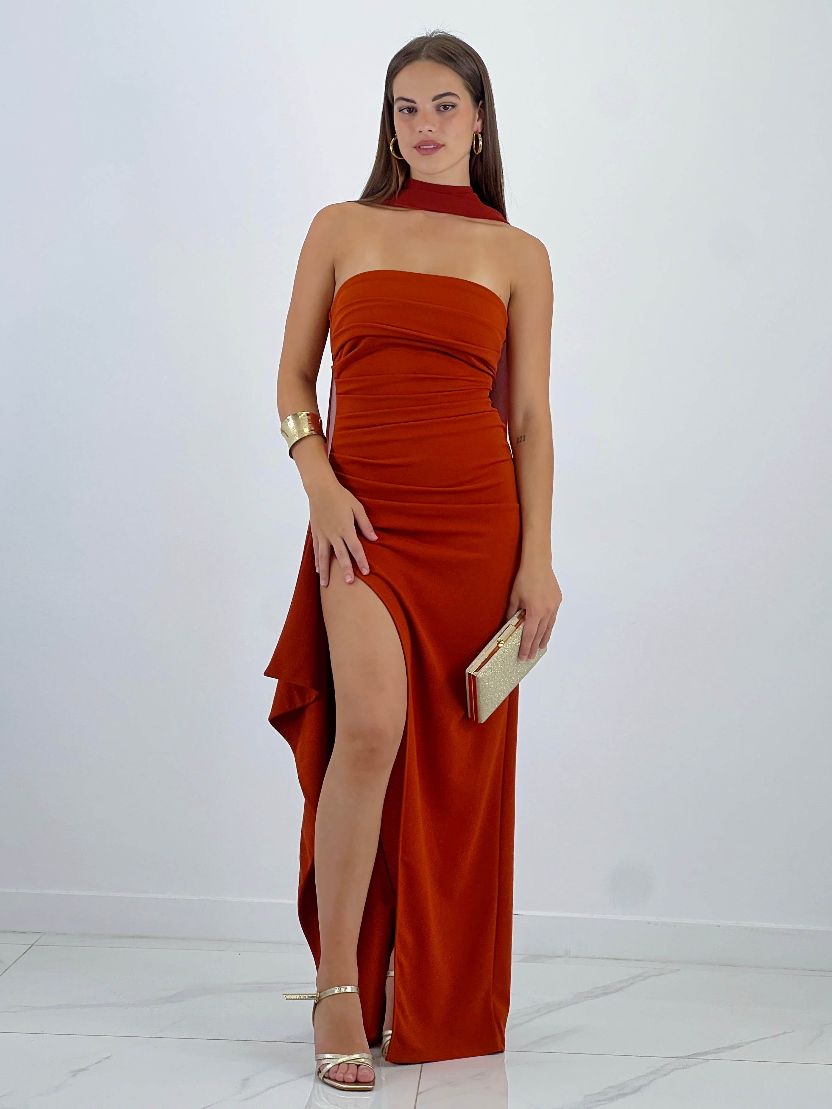 Vestido palabra de honor Venus