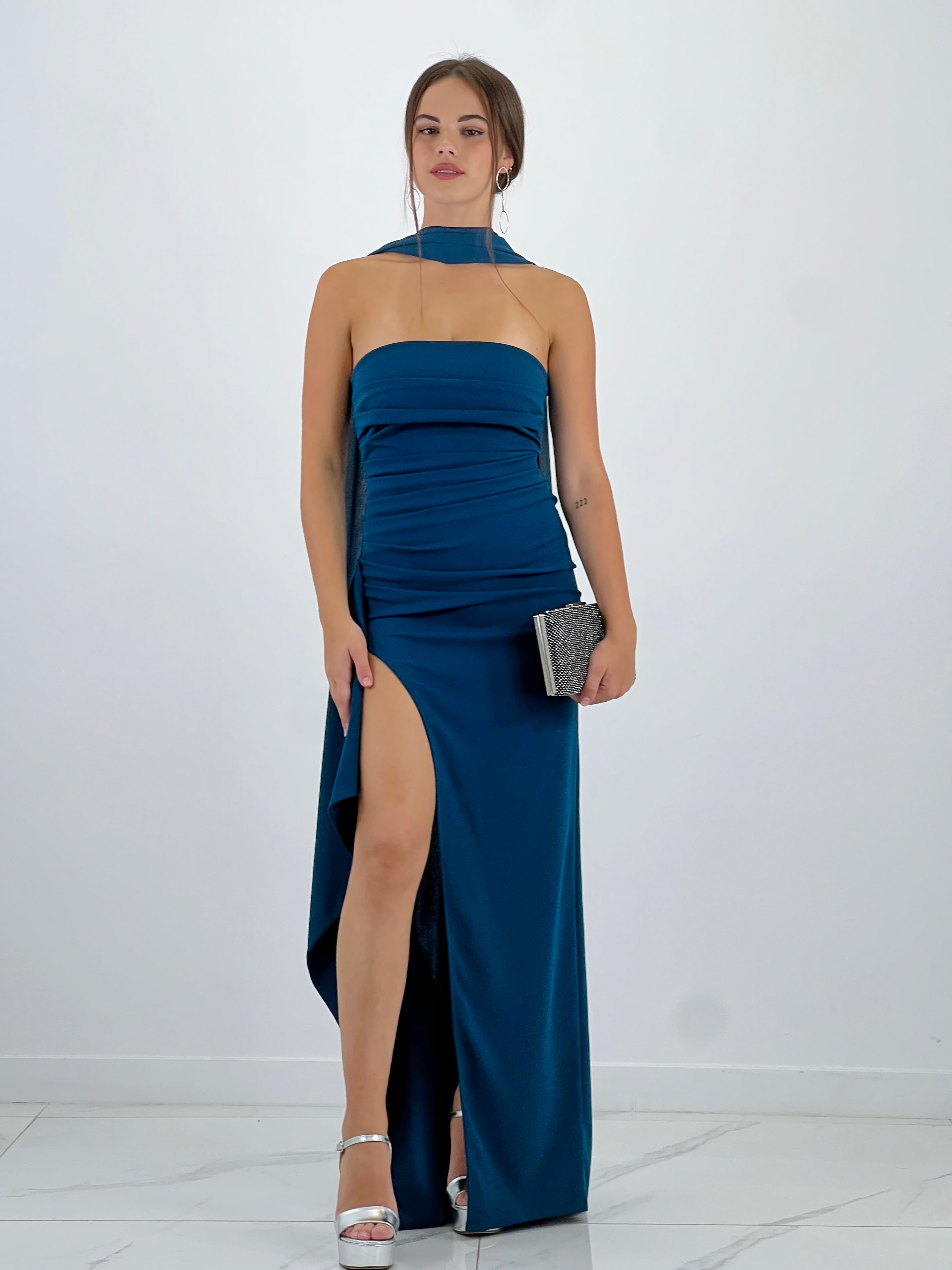 Vestido palabra de honor Venus