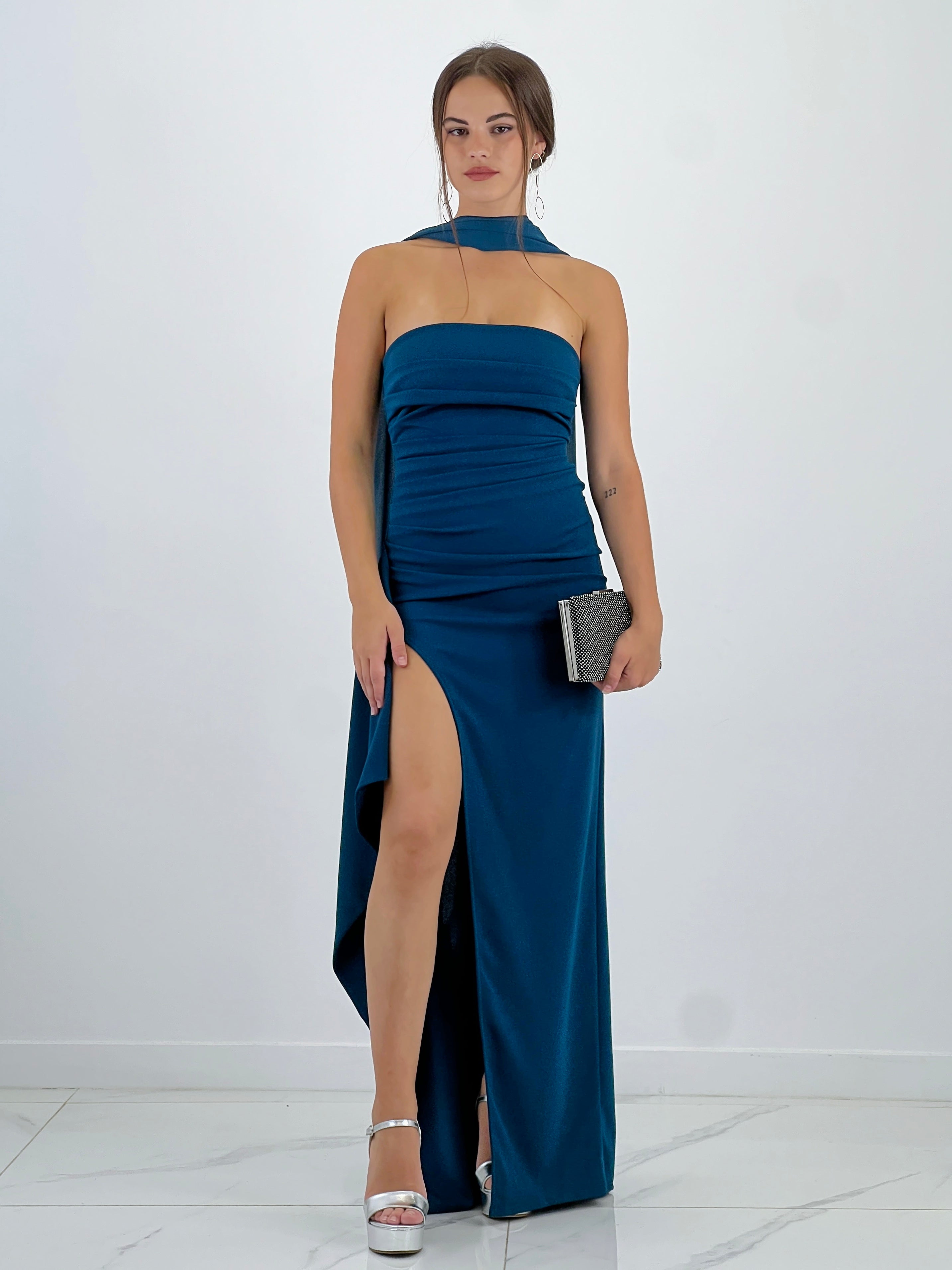 Vestido palabra de honor Venus