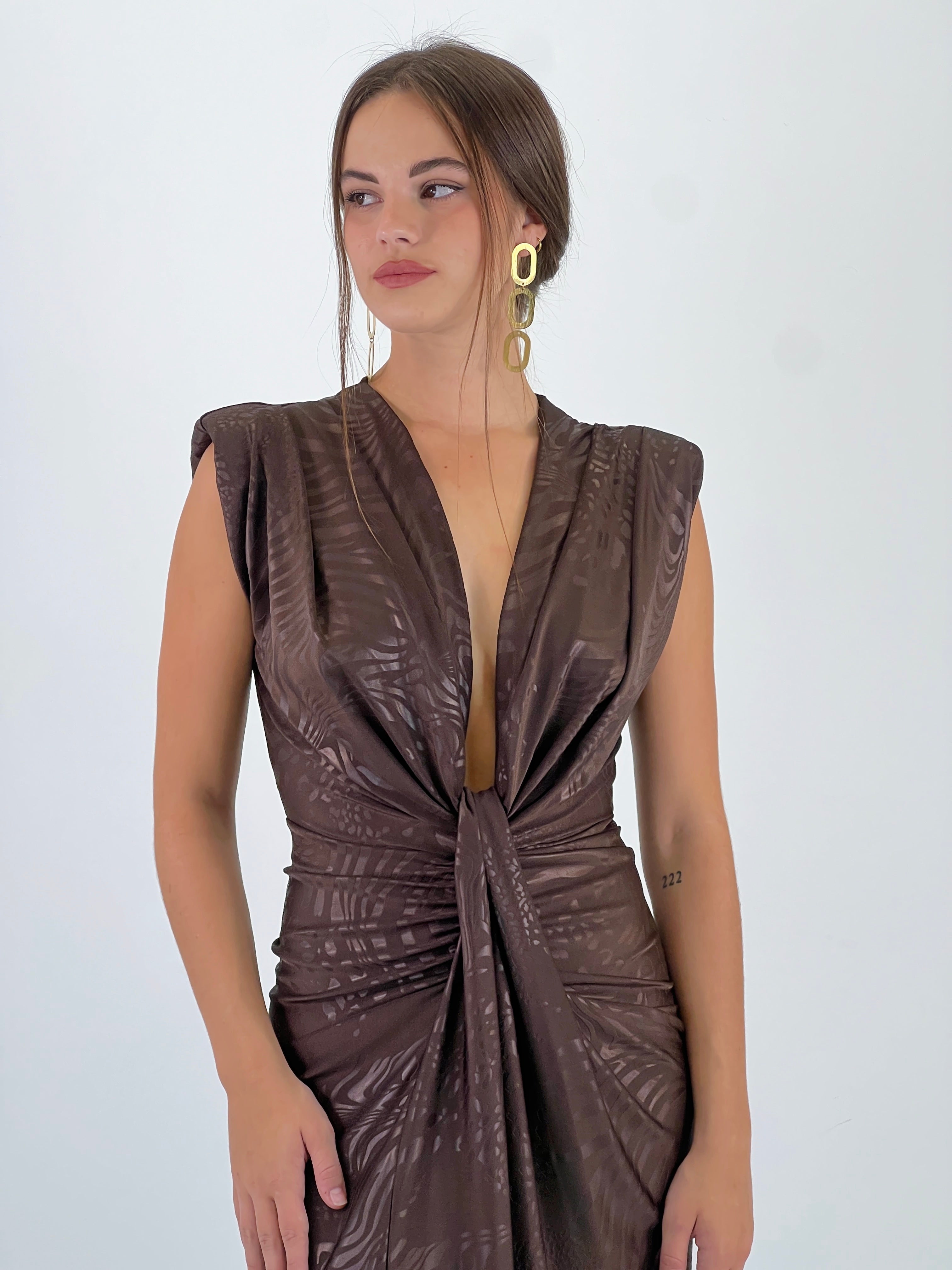 Vestido nudo Jungle