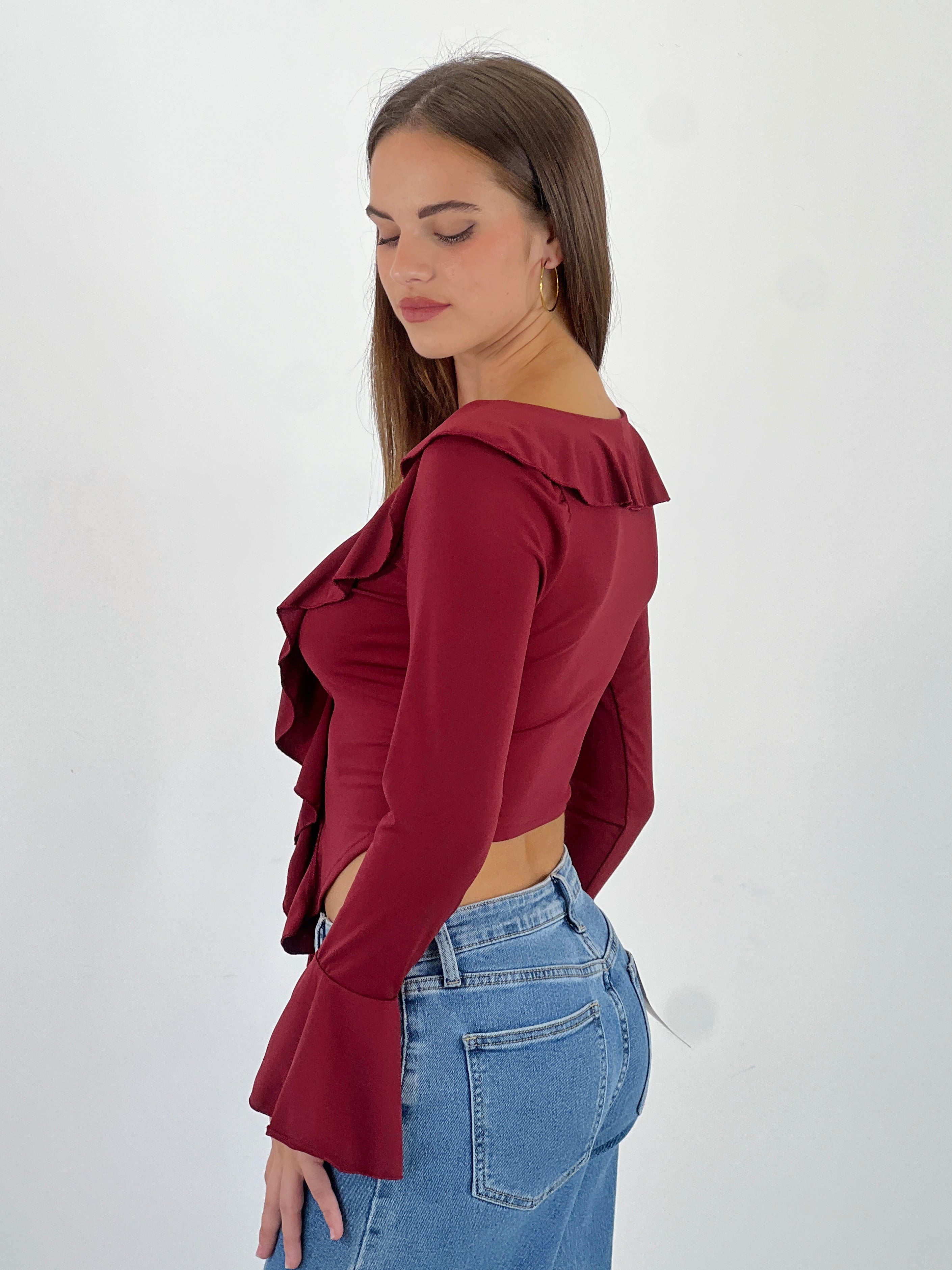 Camisa licra volante