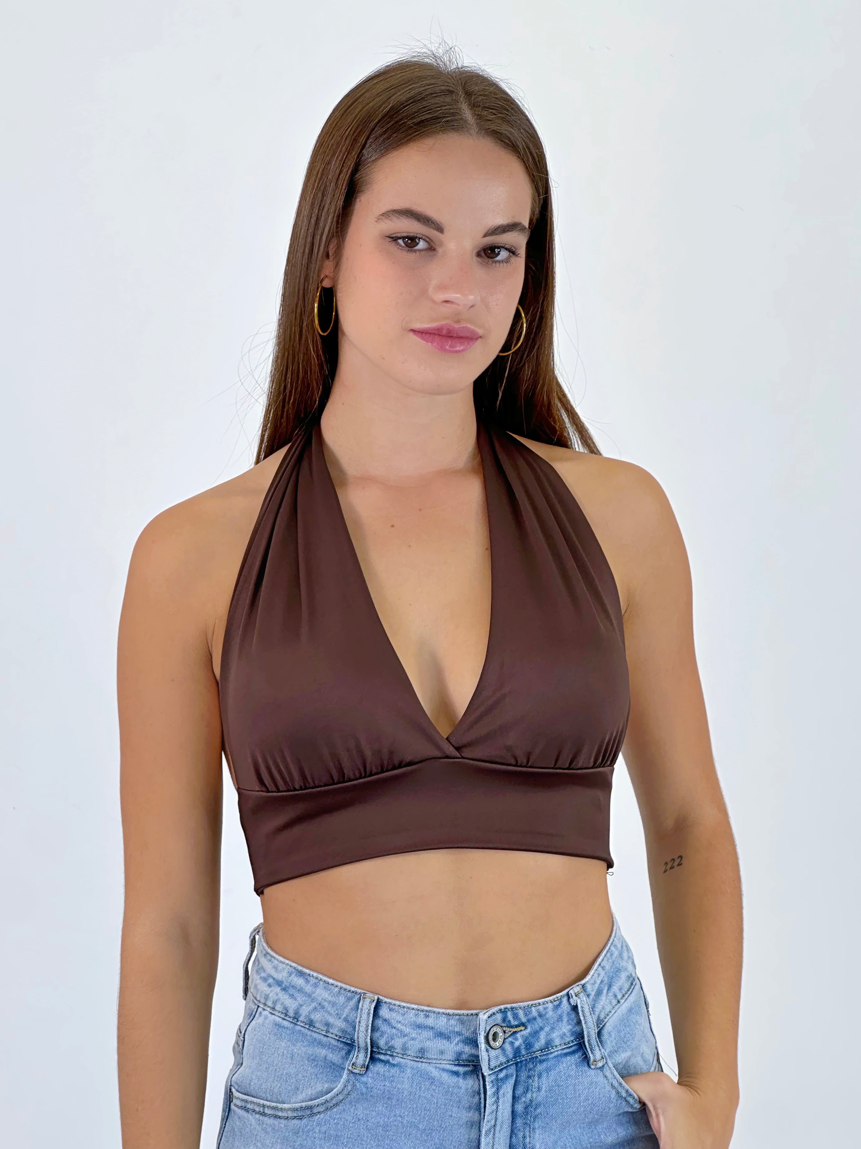 Top halter licra