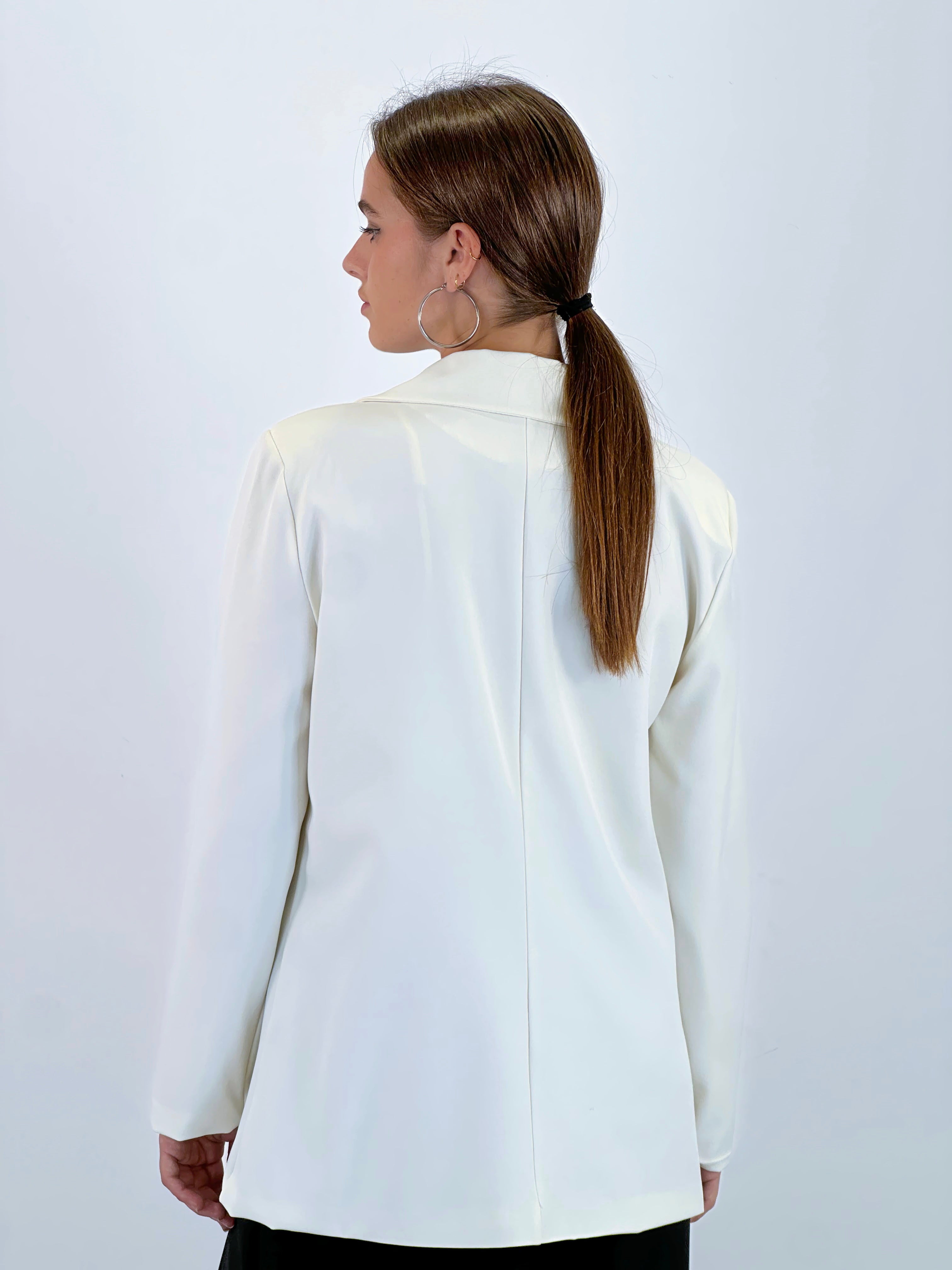 Blazer botón Angela