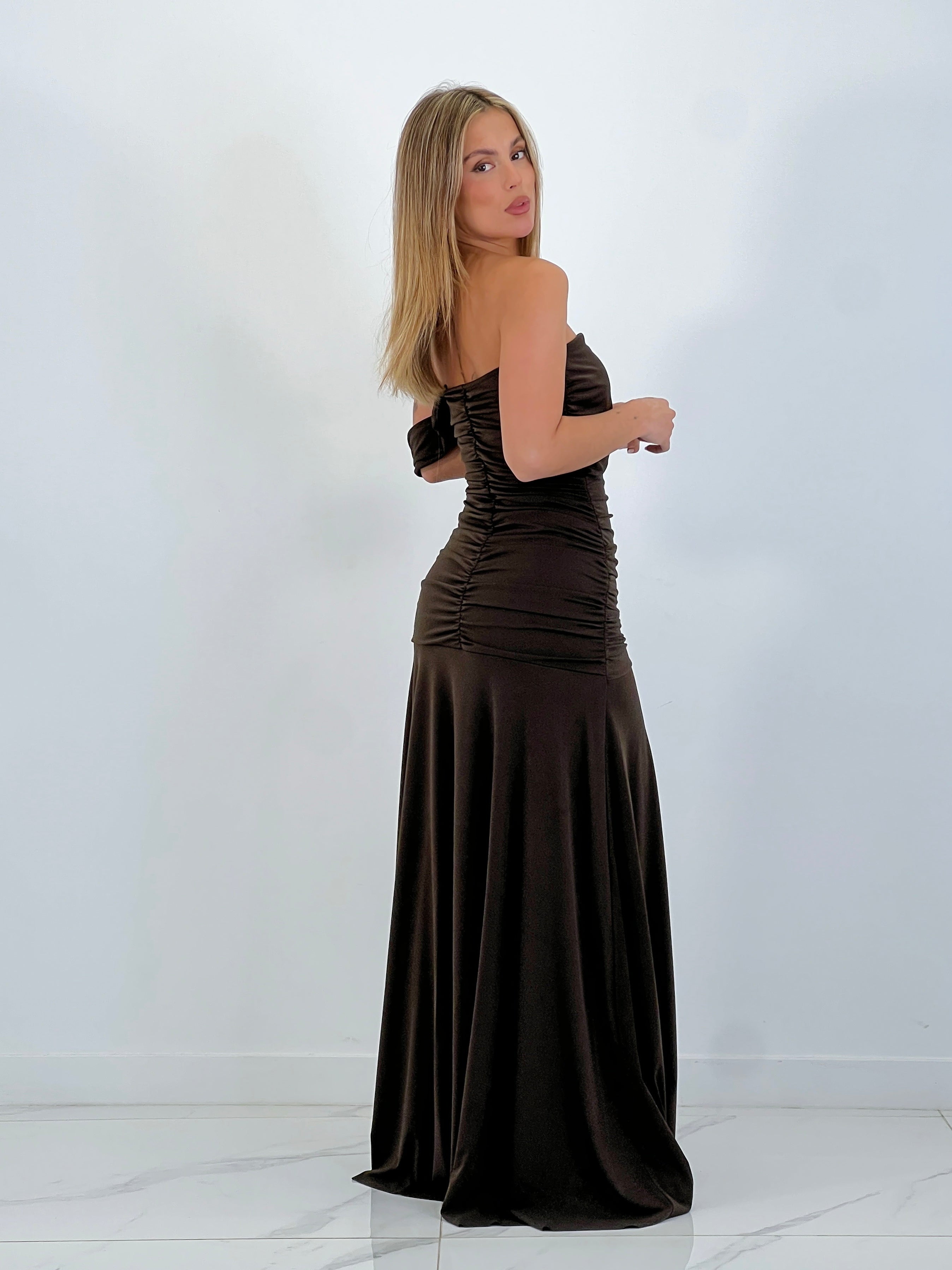 Vestido assimétrico Cleo