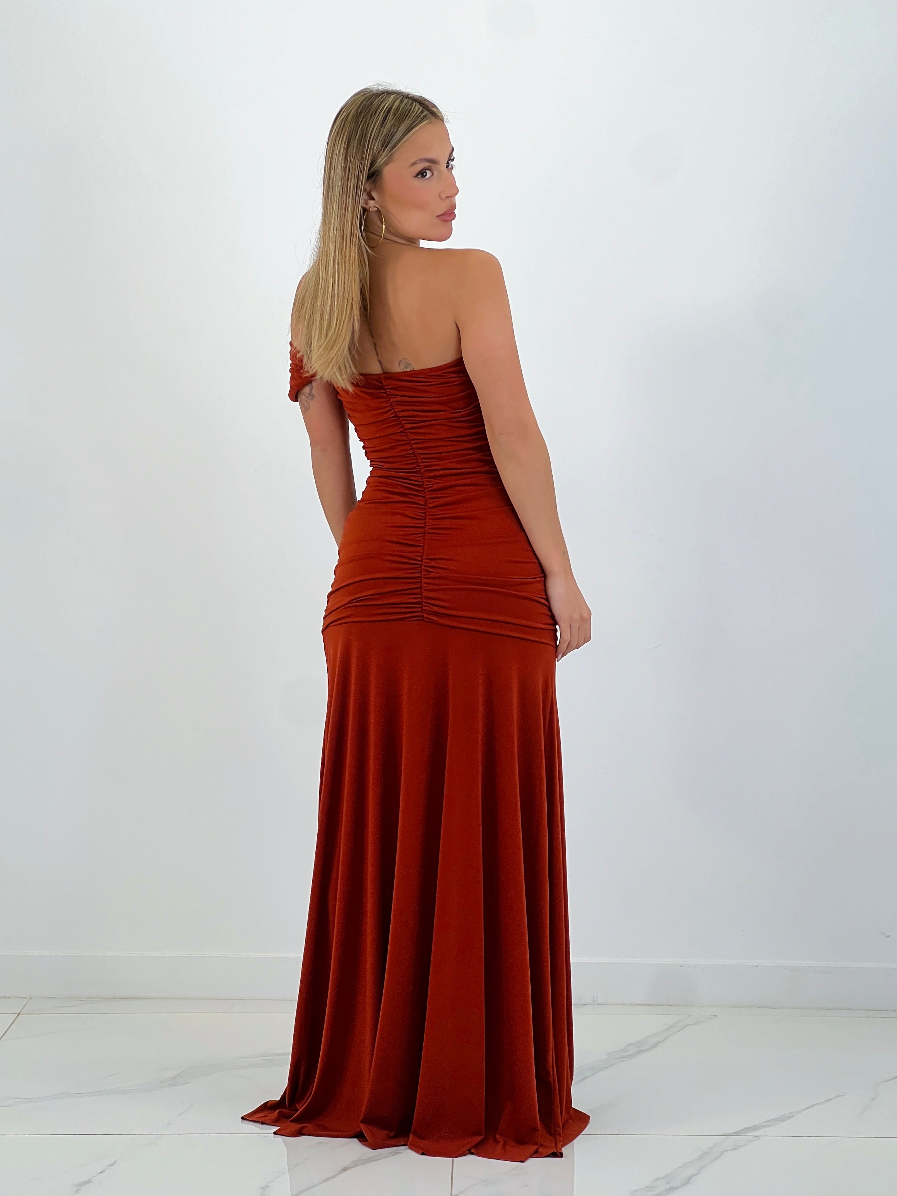 Vestido assimétrico Cleo