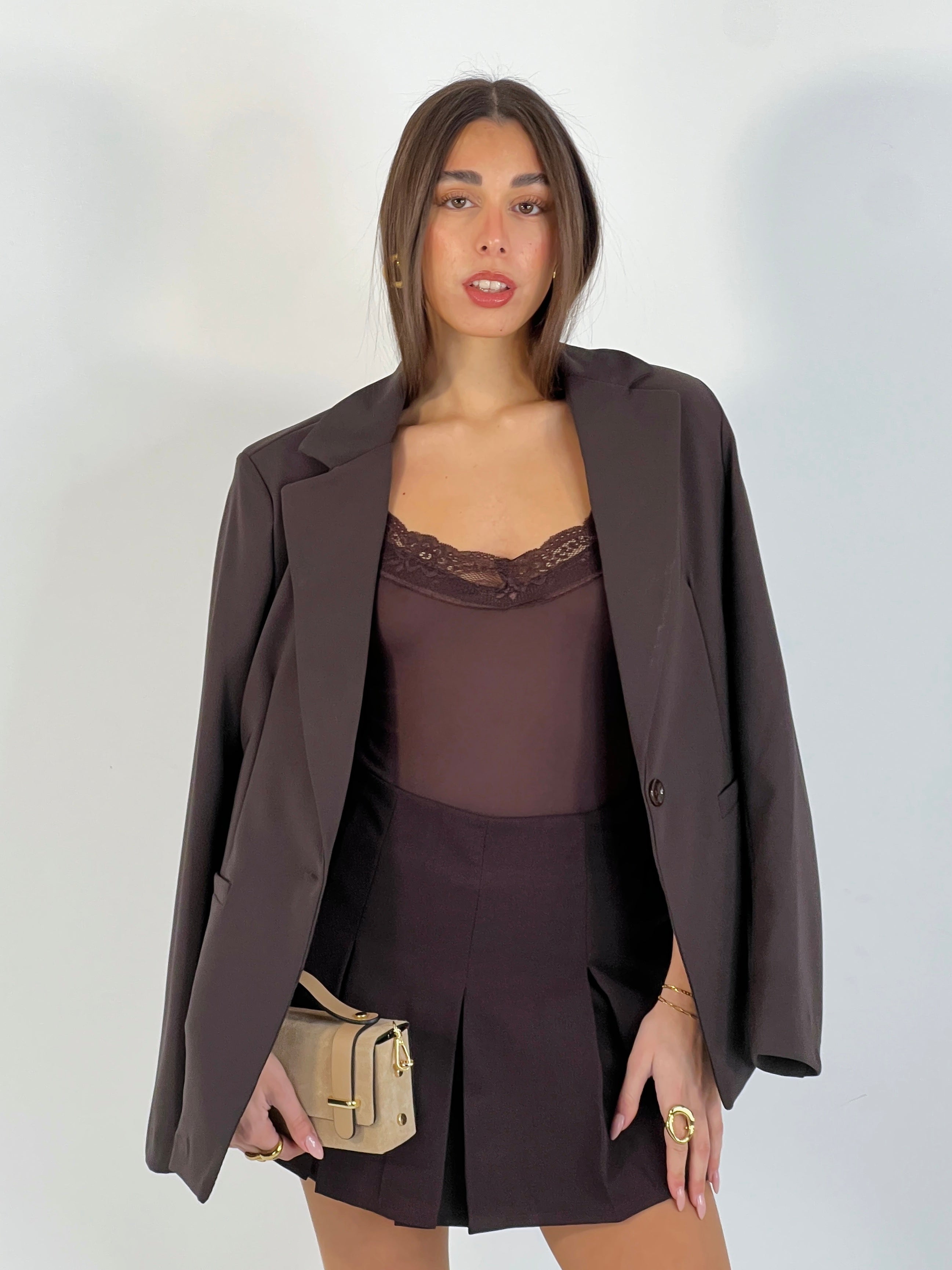 Falda pantalón tablas