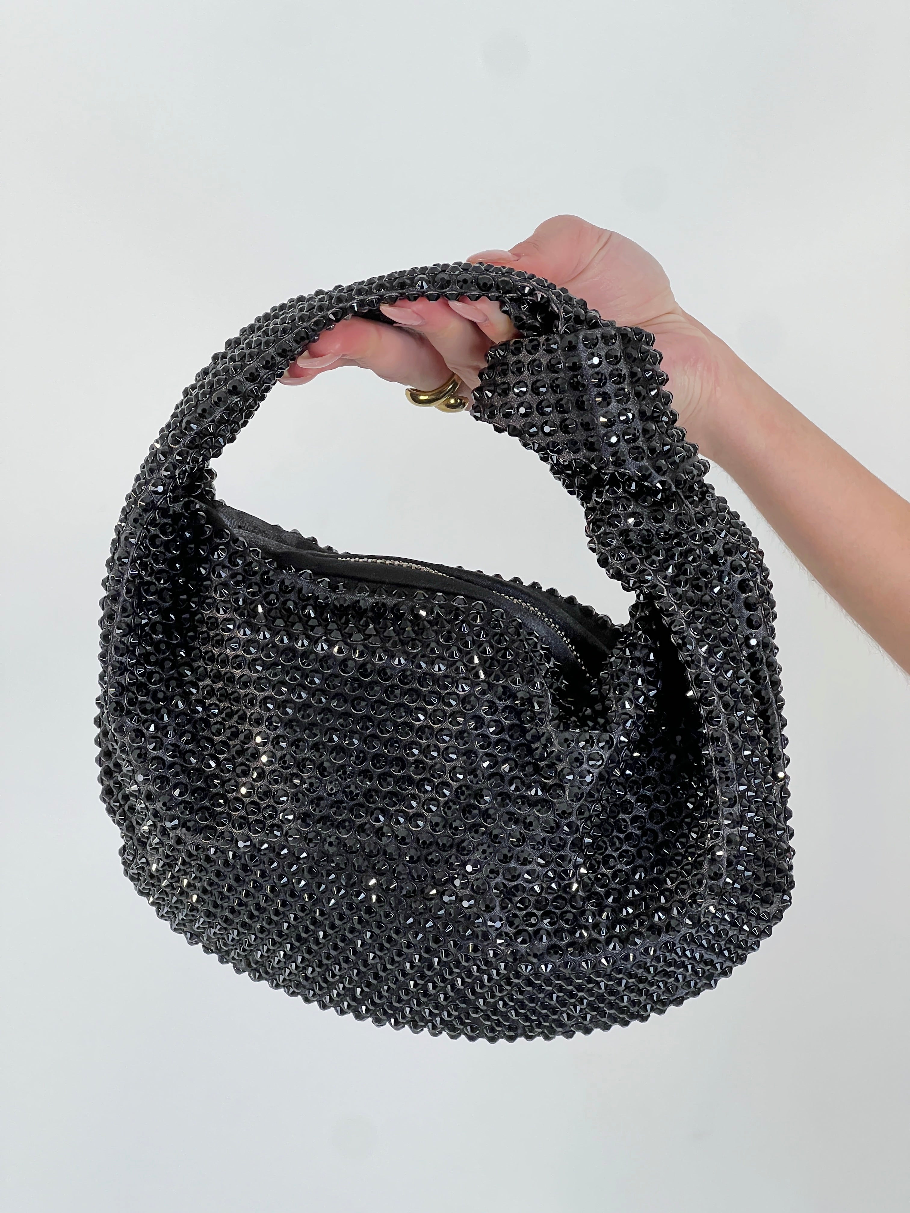Bolso brillantes Caviar