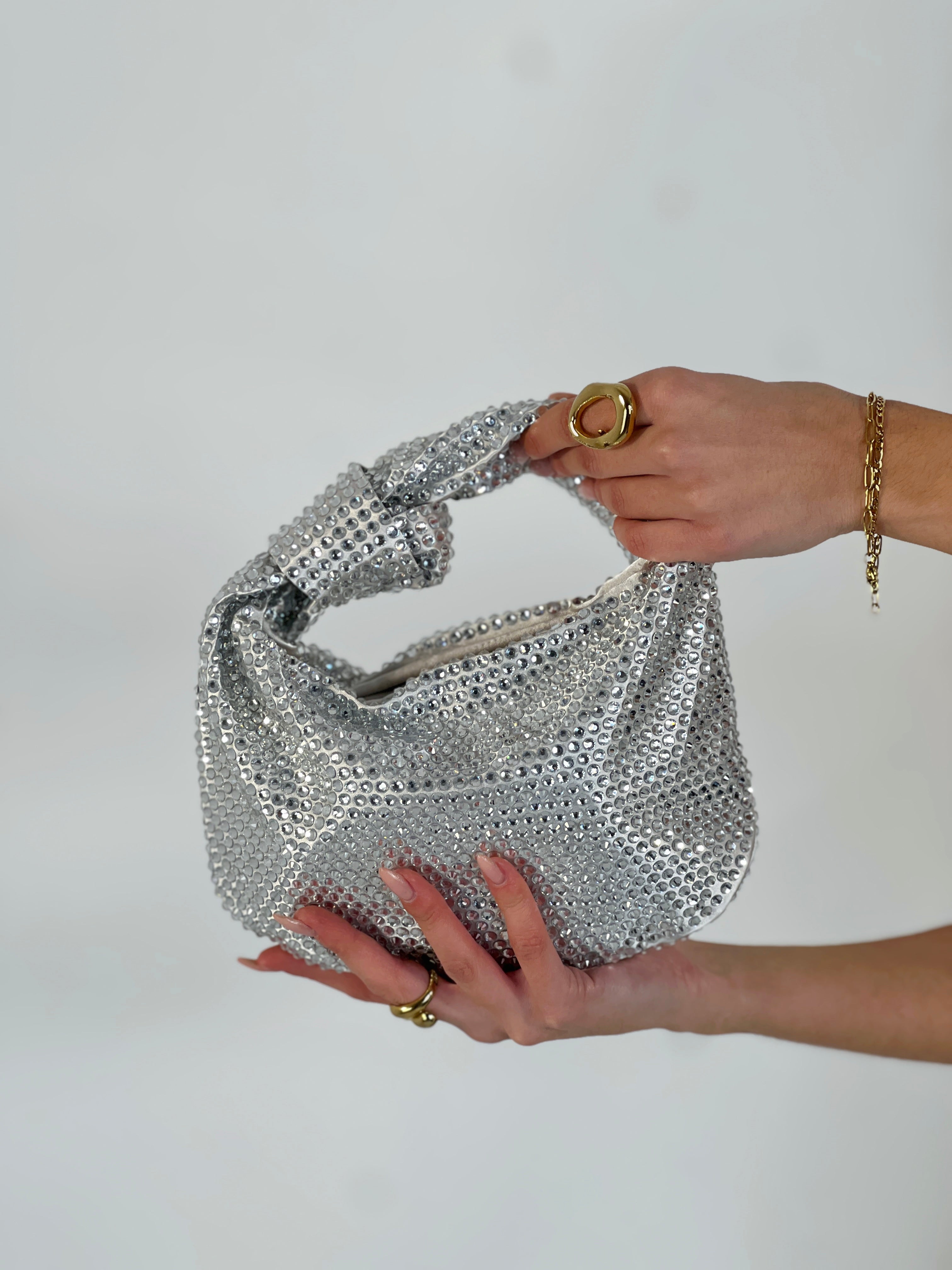 Bolso brillantes Caviar