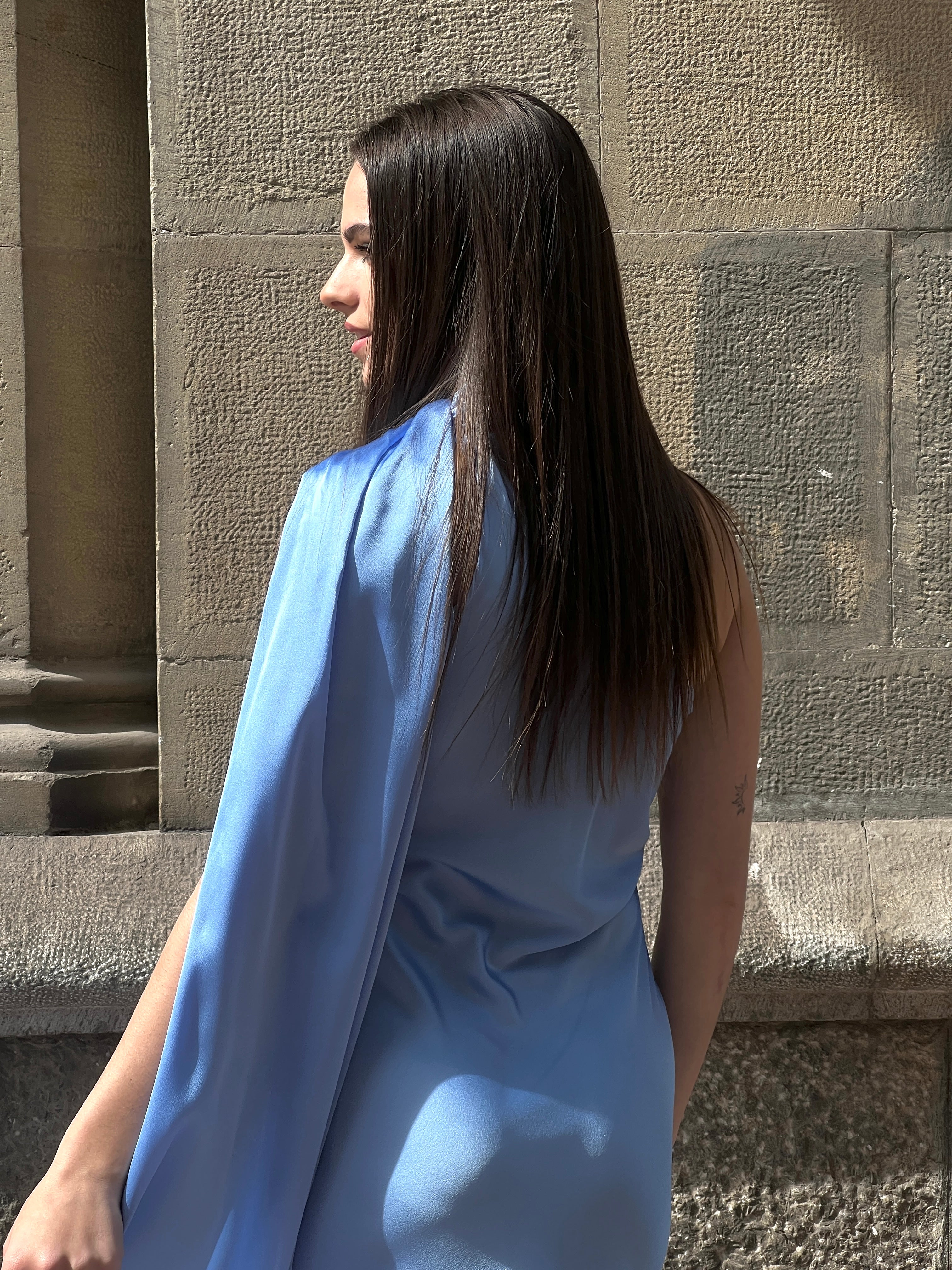 Vestido raso choker Priscila - Zebra&Maduixa®